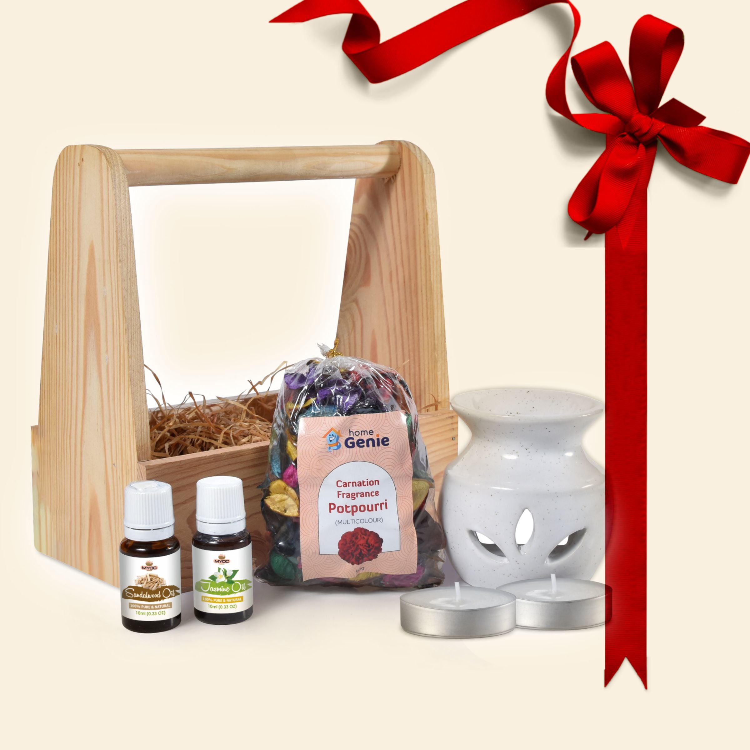 Shoprythm Gifts,Aromatherapy Combo Sandalwood and Jasmine Oil Gift Combo Kit