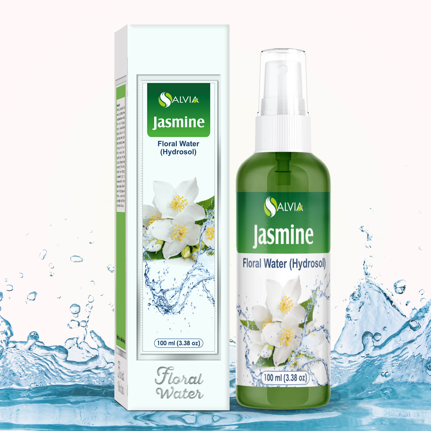 Salvia Floral Water 100 ml Jasmine (Jasminum grandiflorum) Floral Water Hydrosol
