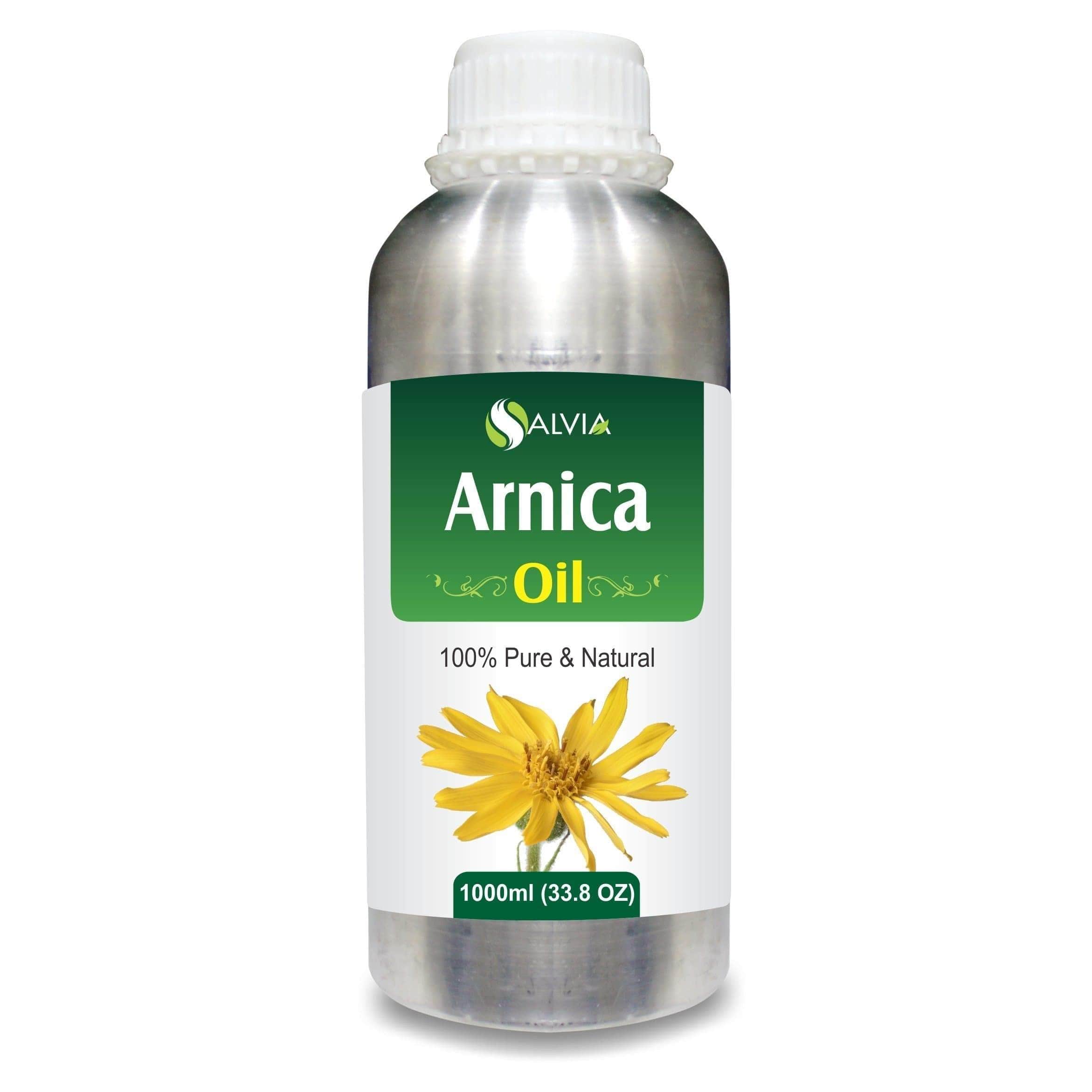 Salvia Natural Carrier Oils 1000ml Arnica Oil (Arnica Montana) Carrier Oil