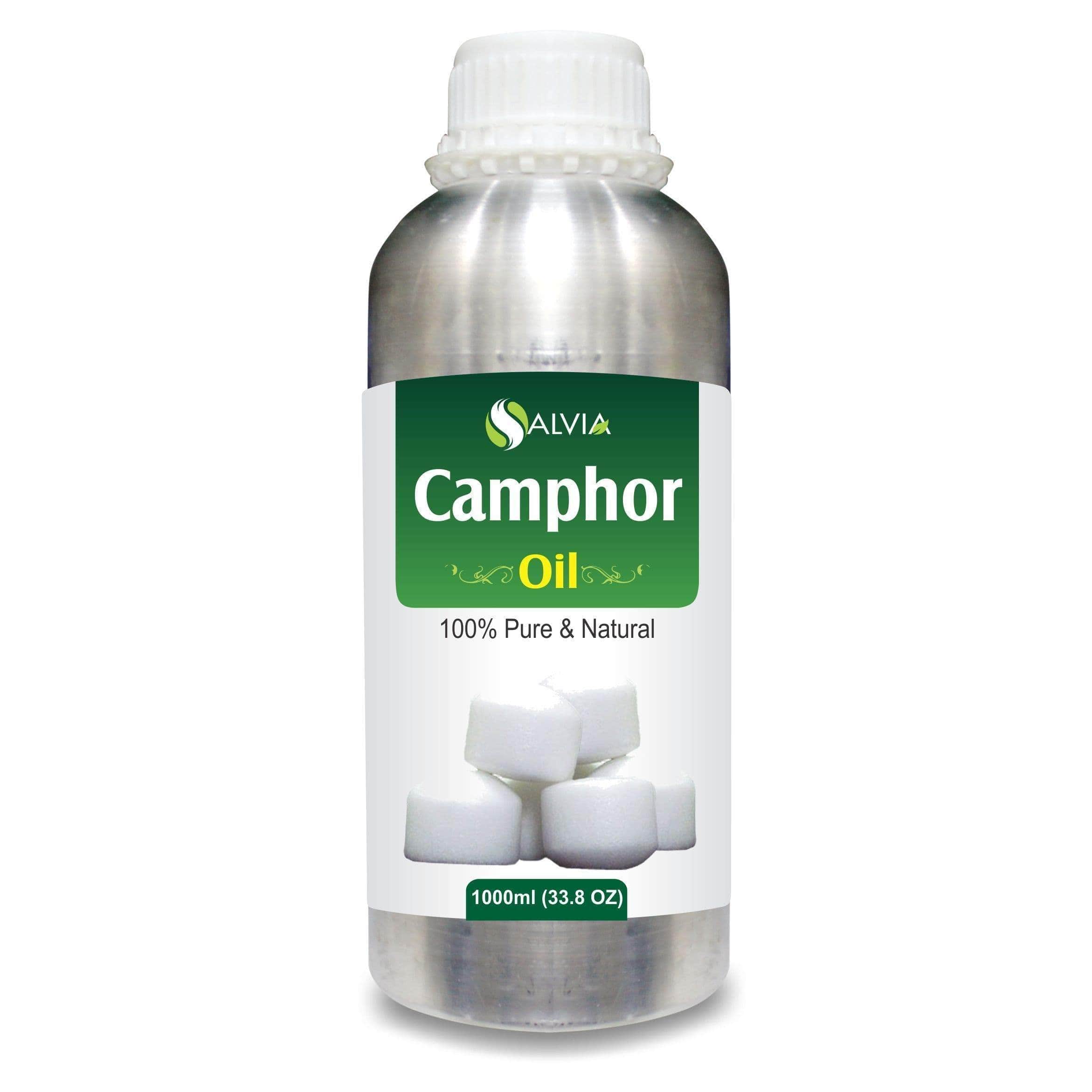 Salvia Natural Essential Oils 1000ml Camphor Oil (Cinnamonutn Camphora) 100% Natural Pure Essential Oil