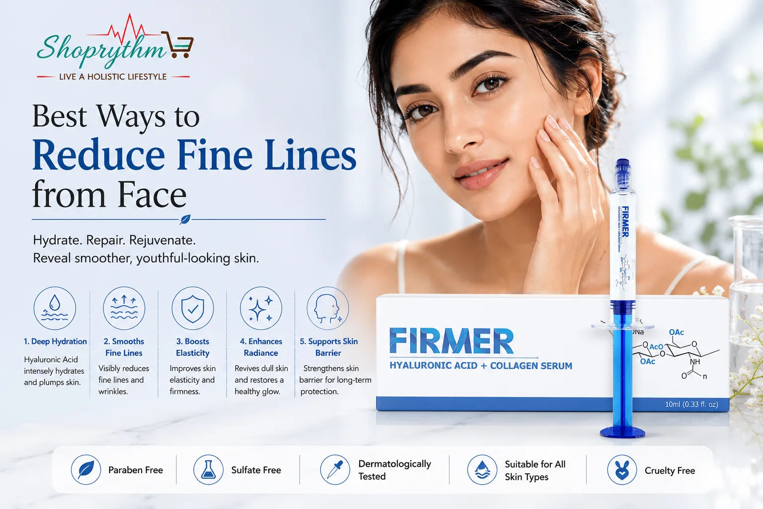 Best ways to reduce fine lines and limits skin aging