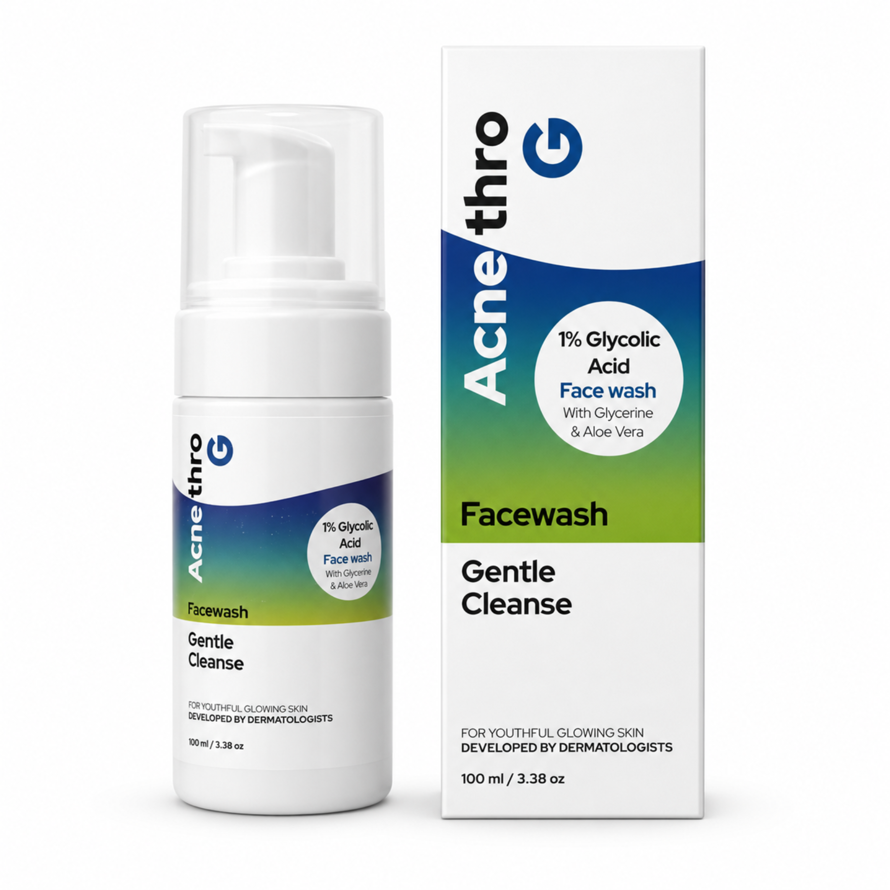 Acnethro G Gentle Cleansing Pimple Clear Acne Clarifying Face Wash
