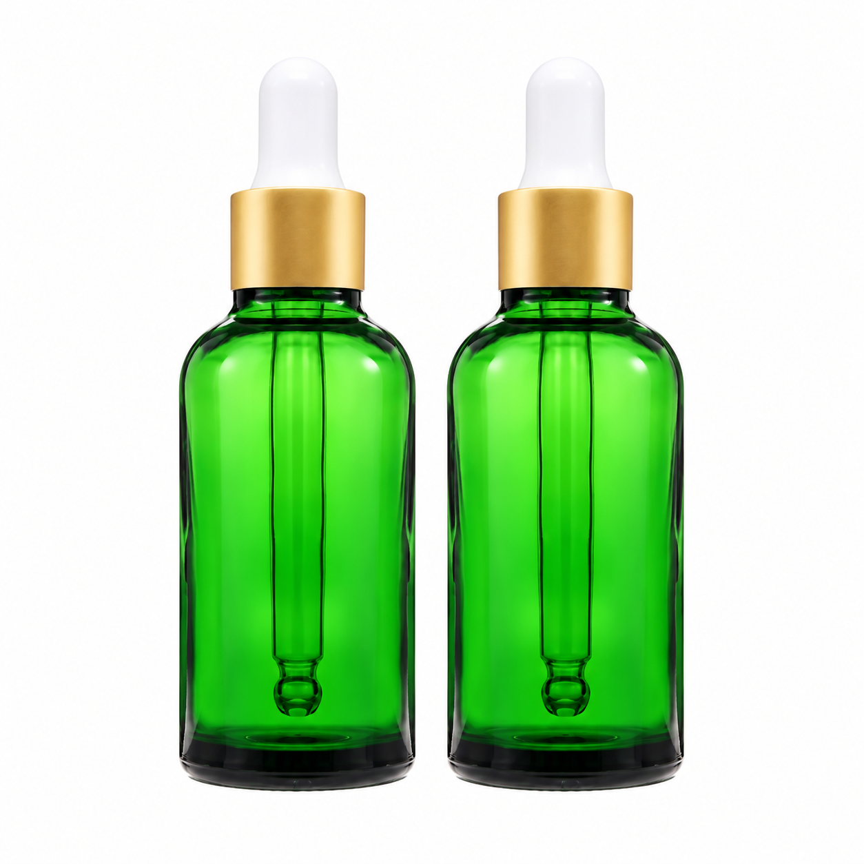 Amber Green Color Bottles 30ml