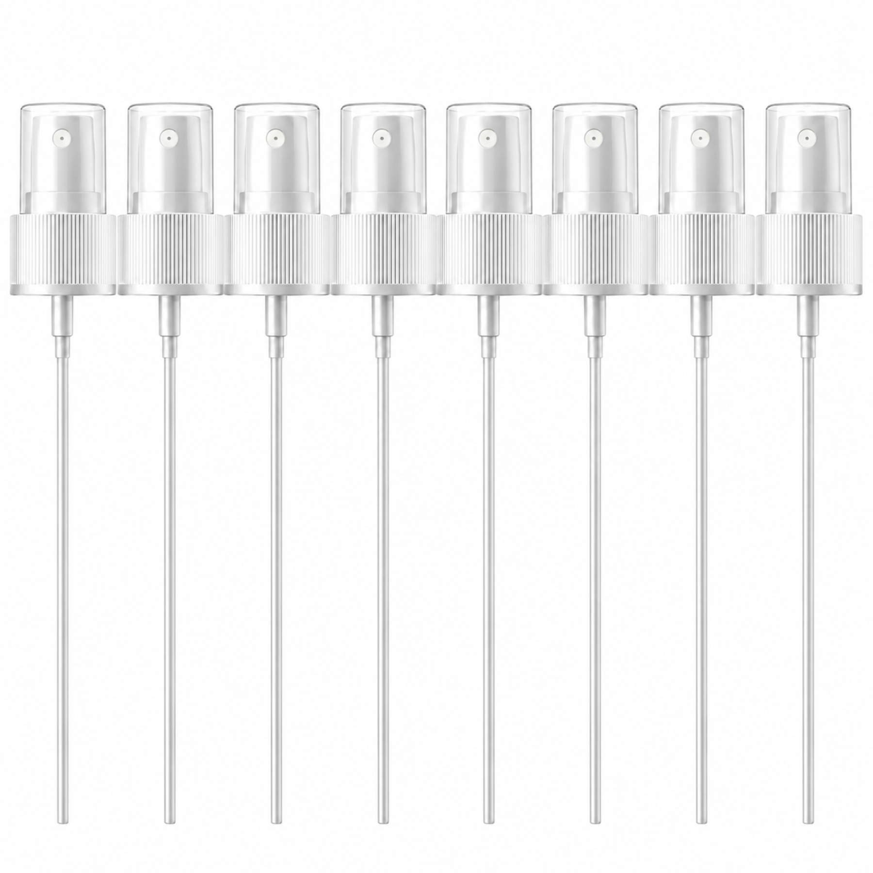 White Fine Mist Spray Bottles 100ml