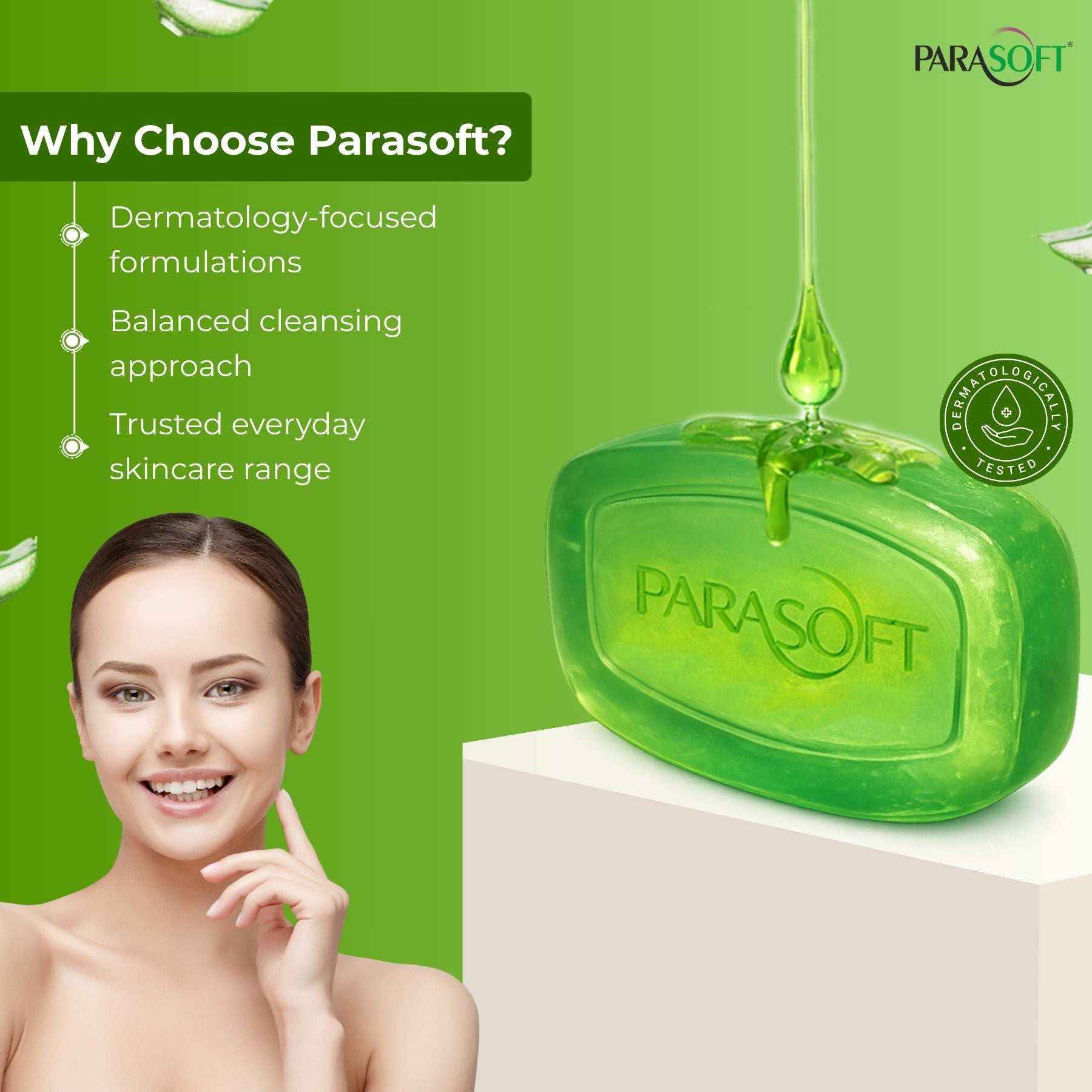 Salve Parasoft Soap 4x100g (Pack)