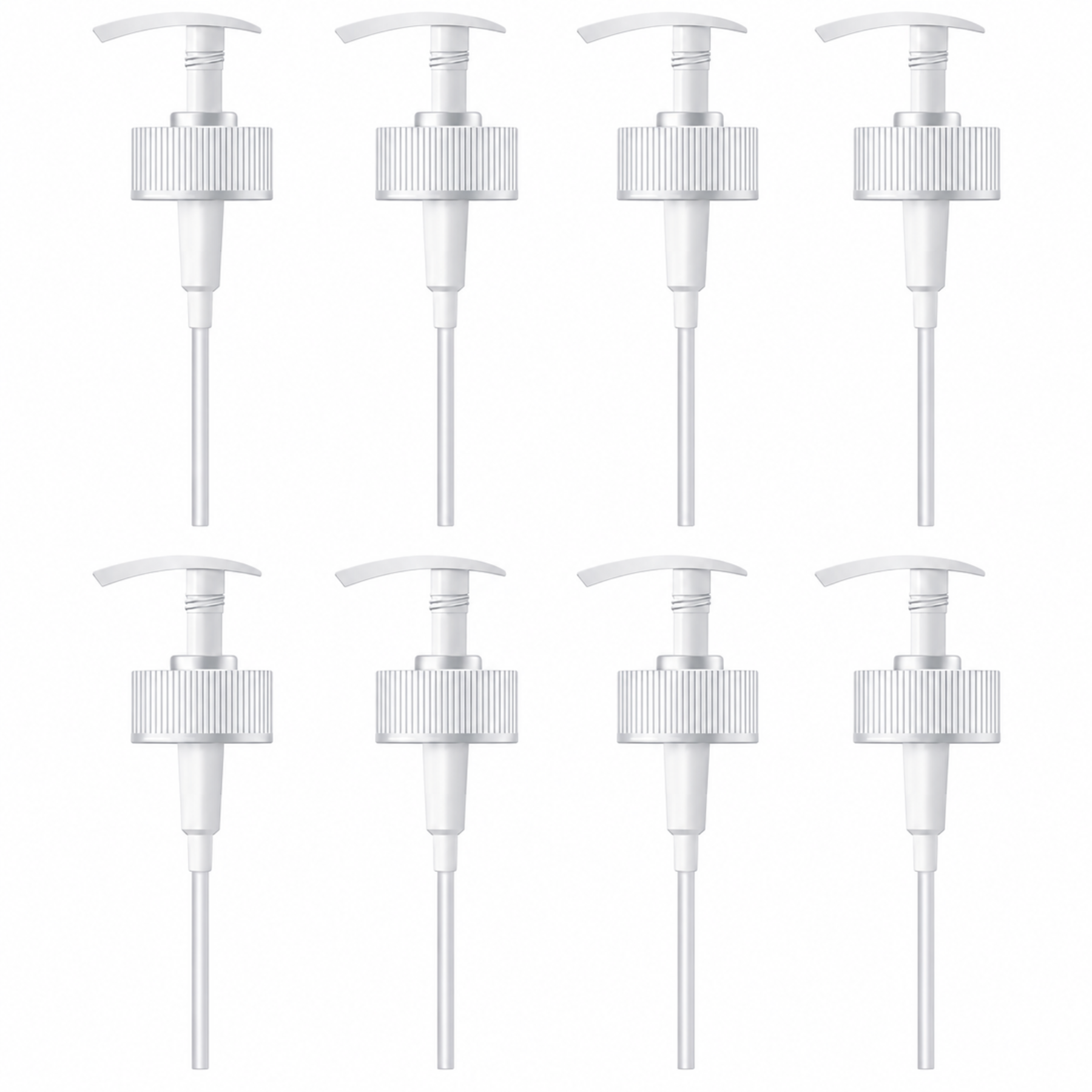 White Pump Dispenser- 200ml