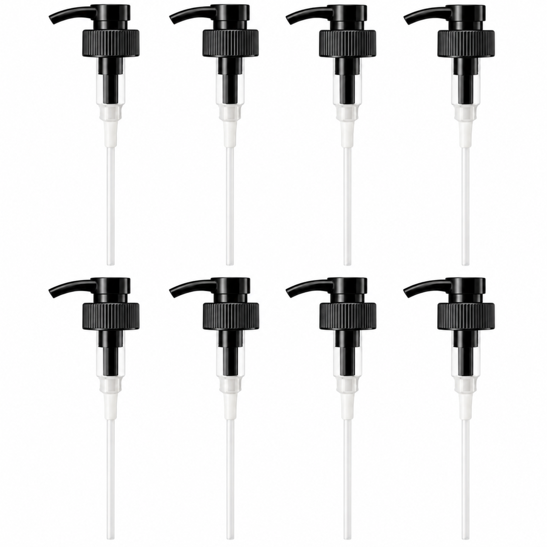 Black Airless Duo Pump Bottles 100ml