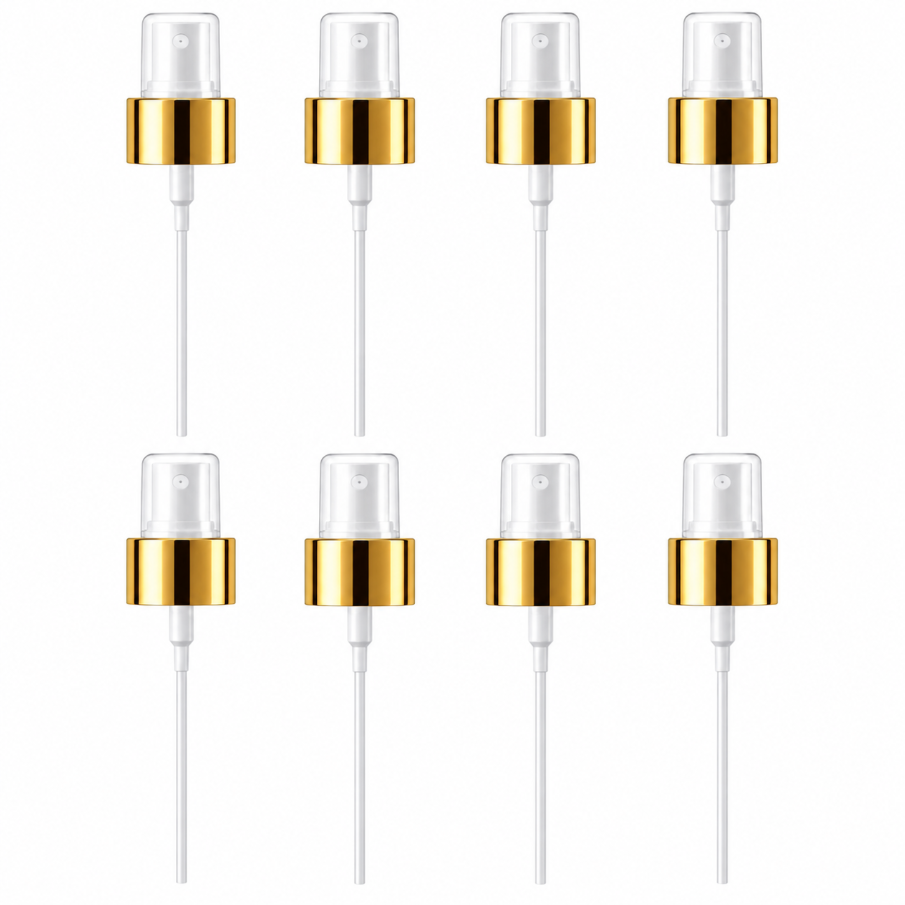Gold Pump Dispenser 100ml