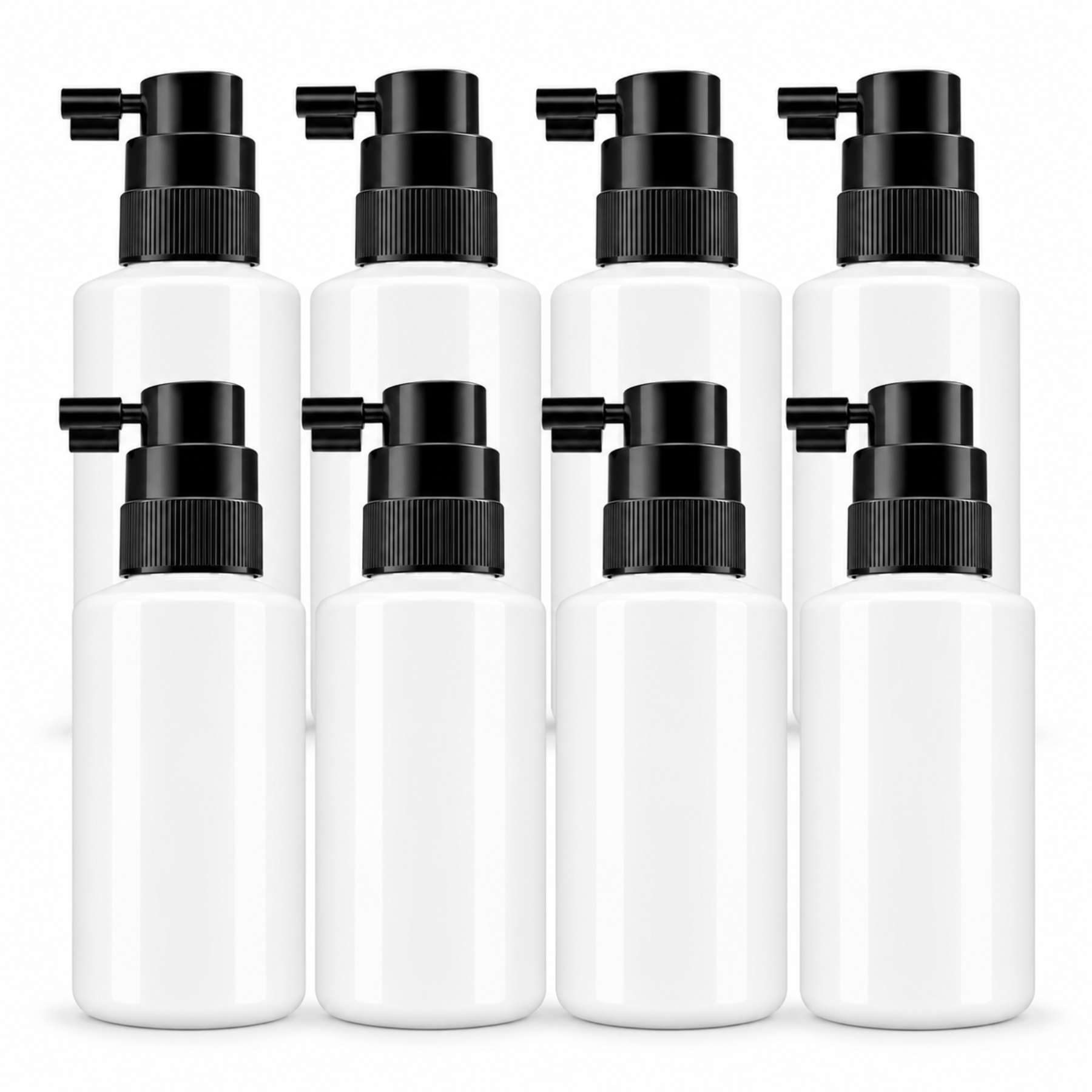 Clear Refillable Pump Bottle 60ml