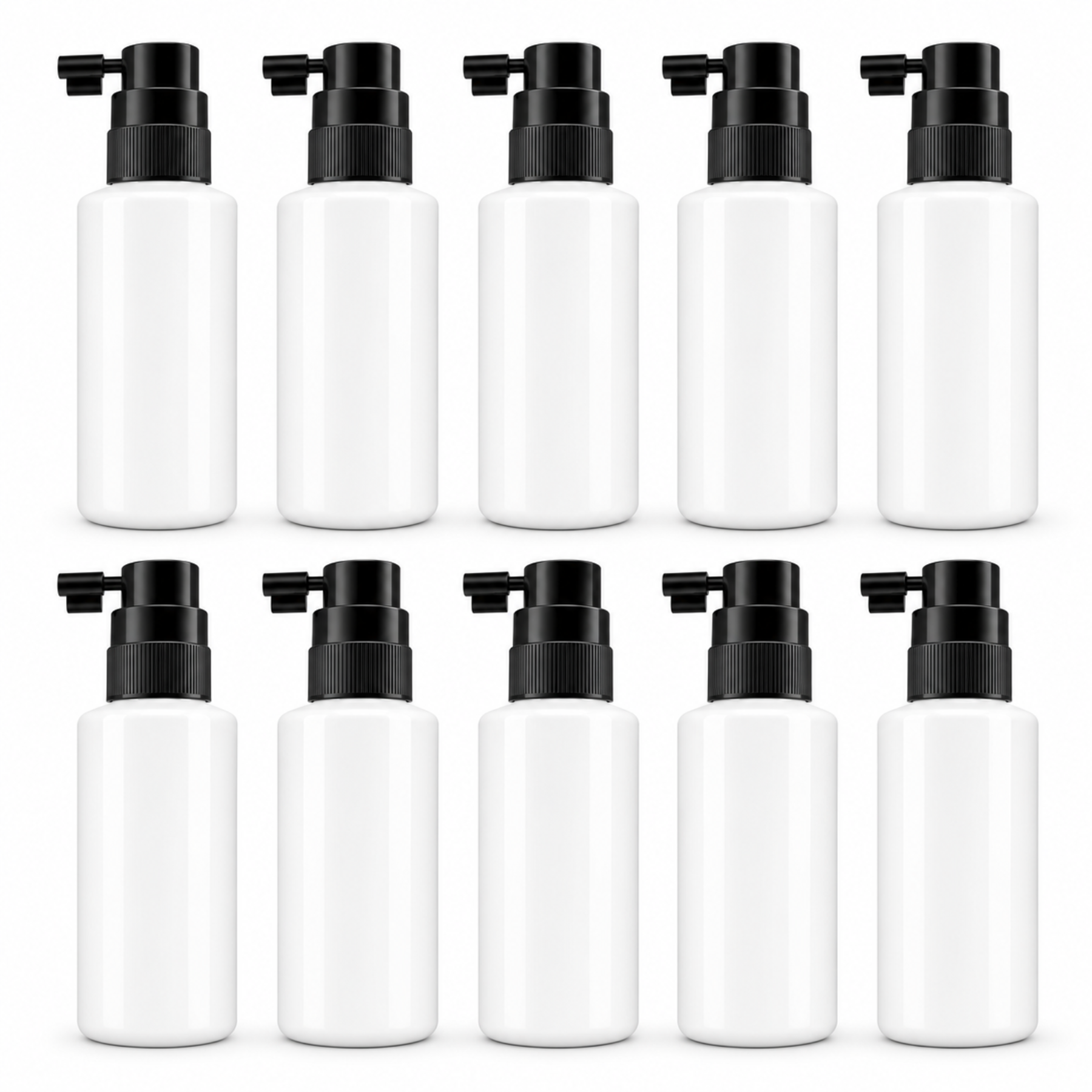 Clear Refillable Pump Bottle 60ml