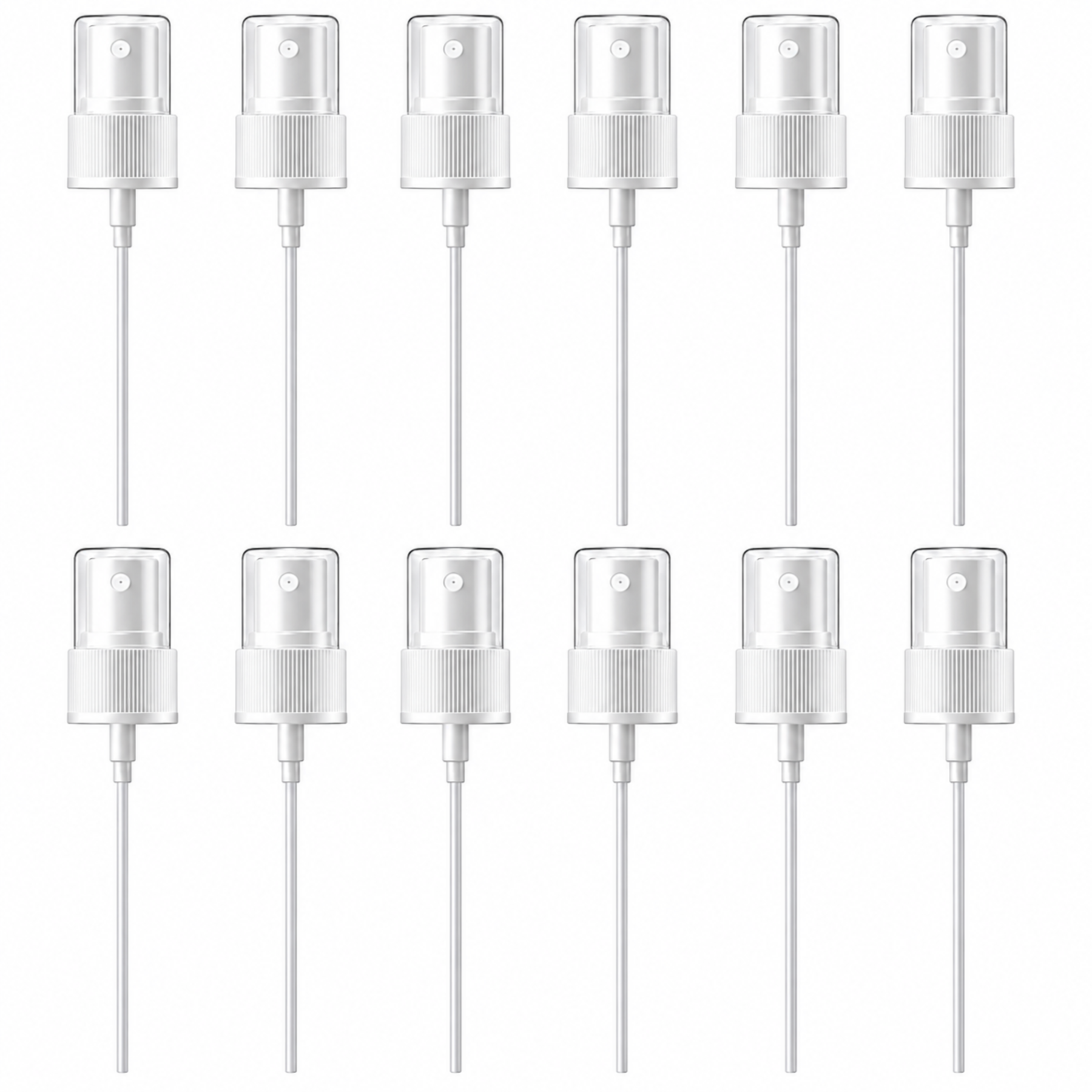 White Spray Pump Dispensers  60ml