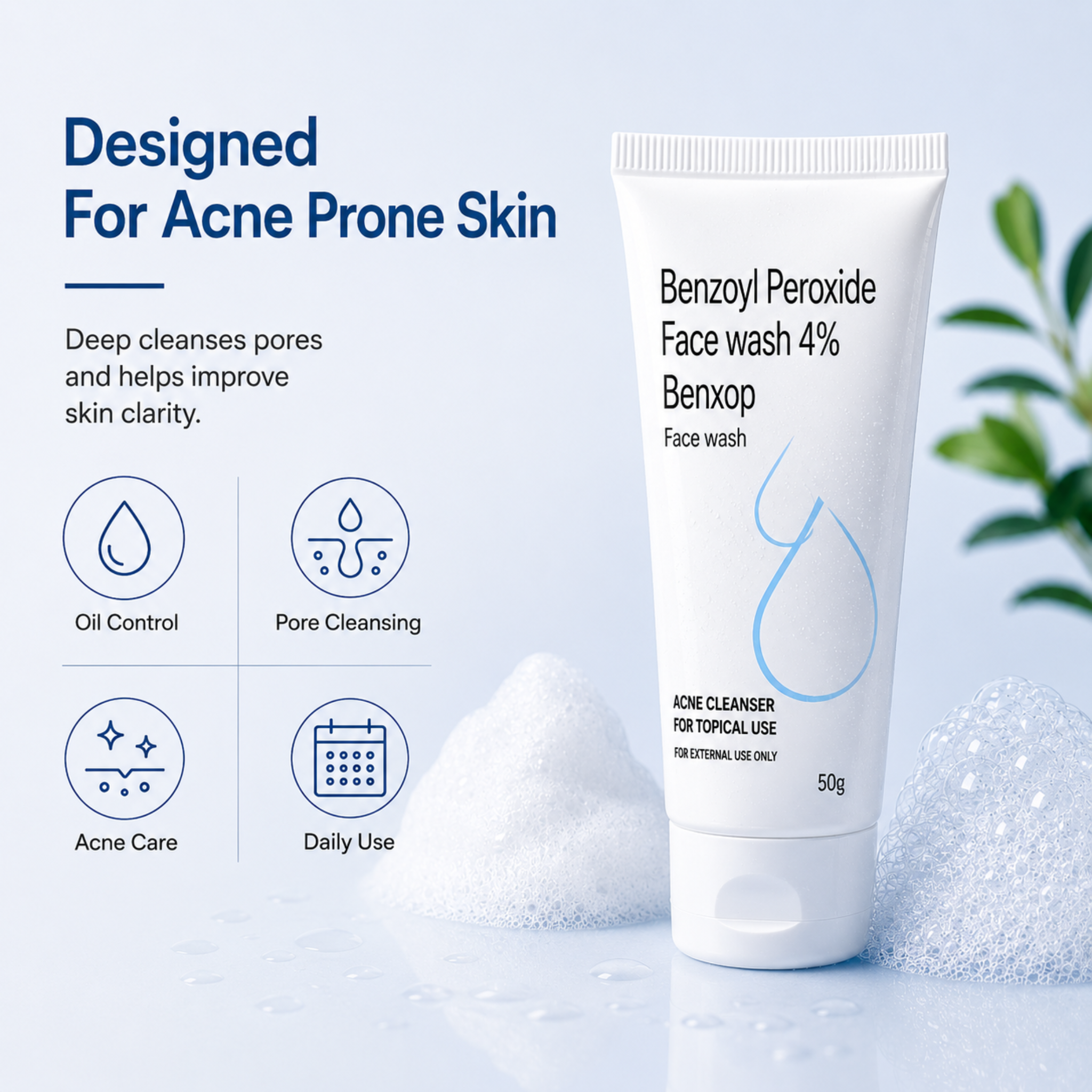 Deep cleanses pores