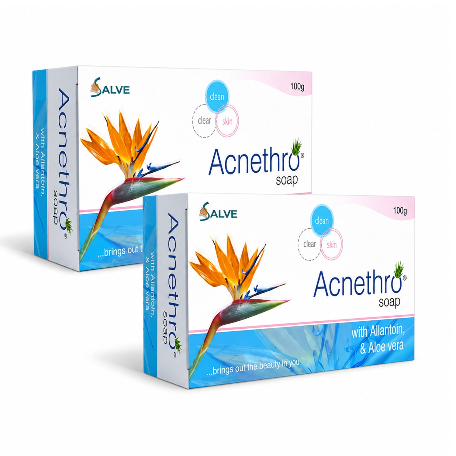 Acnethro Anti Acne Soap With Aloe Vera
