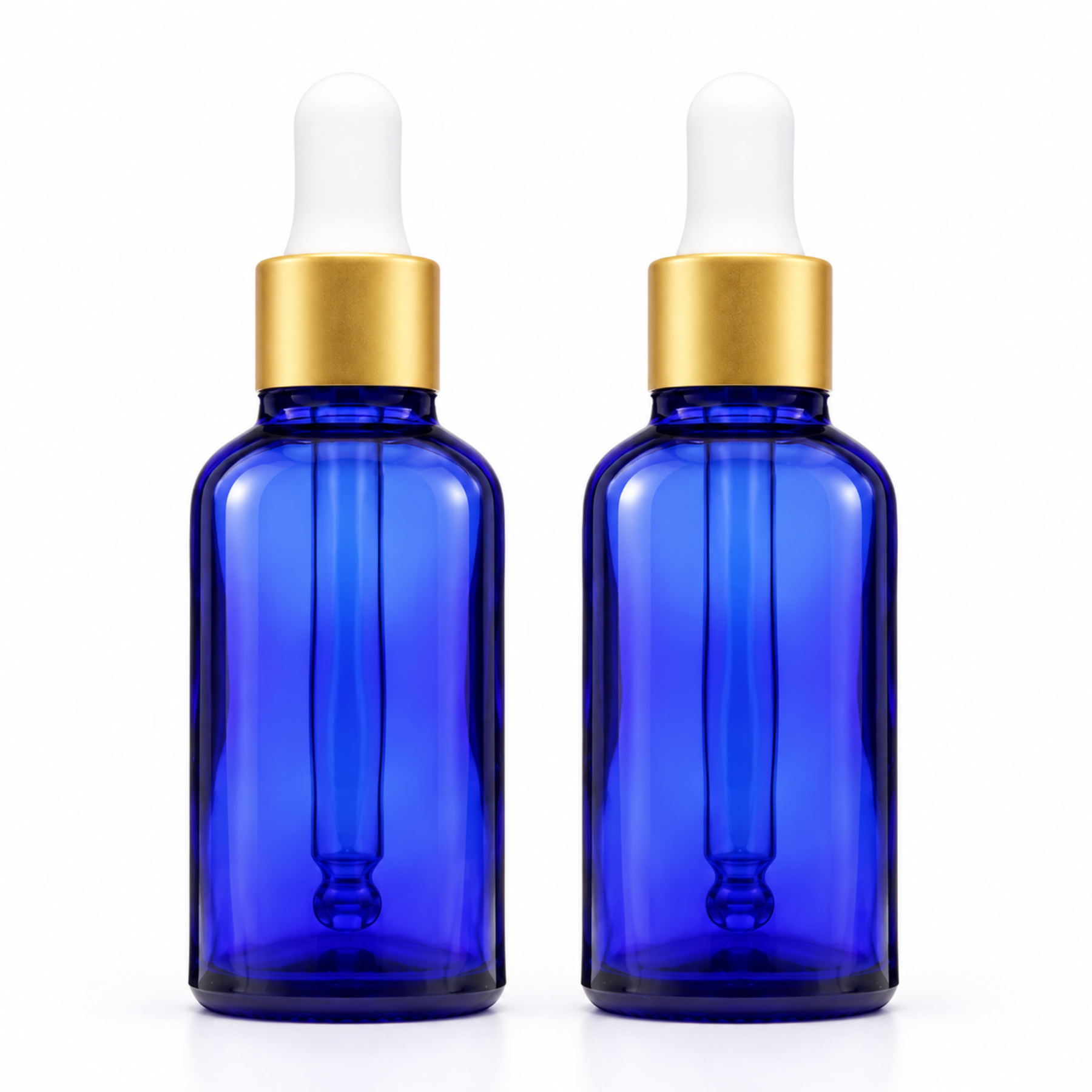 Amber Blue Color Bottles 30ml