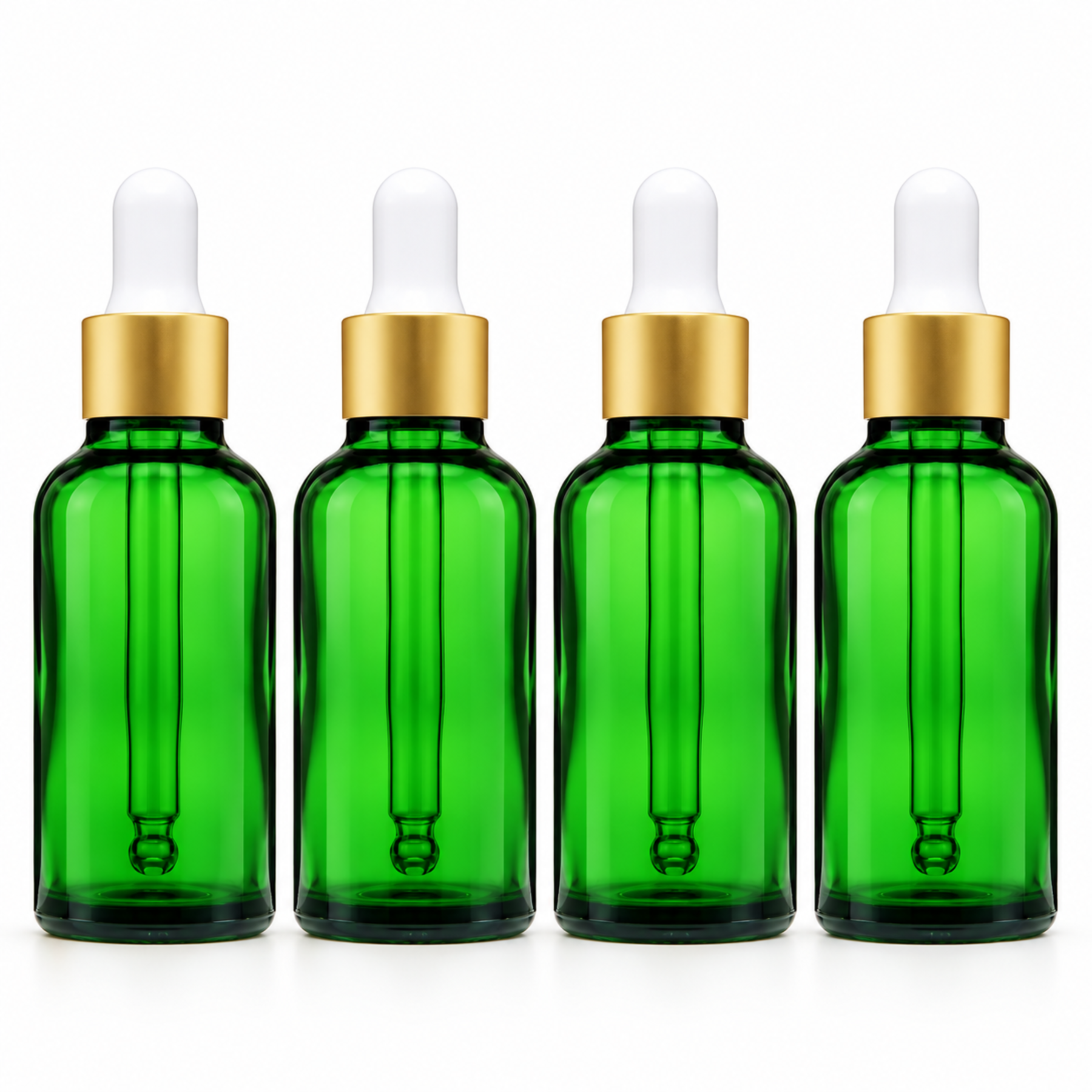 Amber Green Color Bottles 30ml