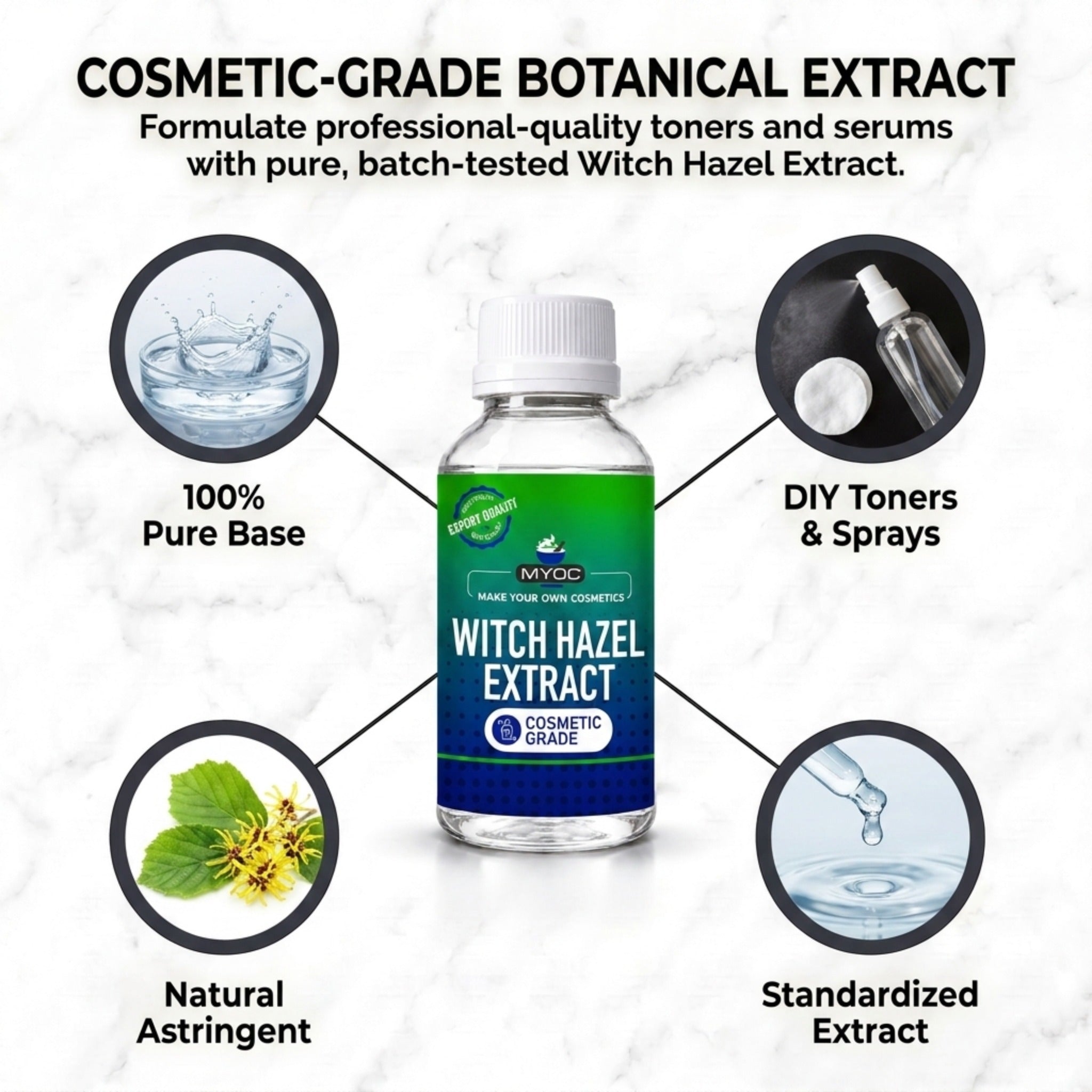 Witch Hazel Herbal Liquid Extract
