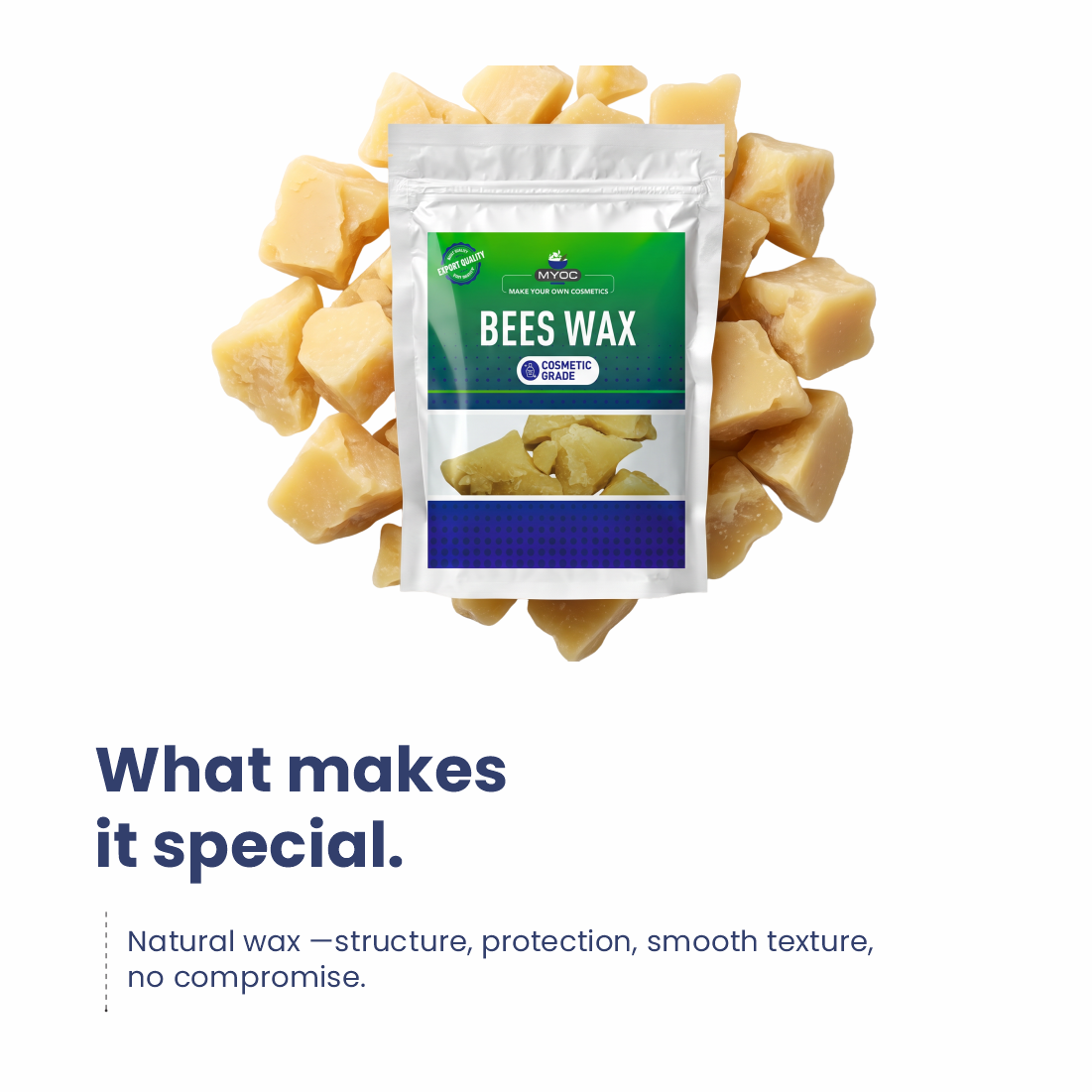 Myoc Pure Raw Beeswax