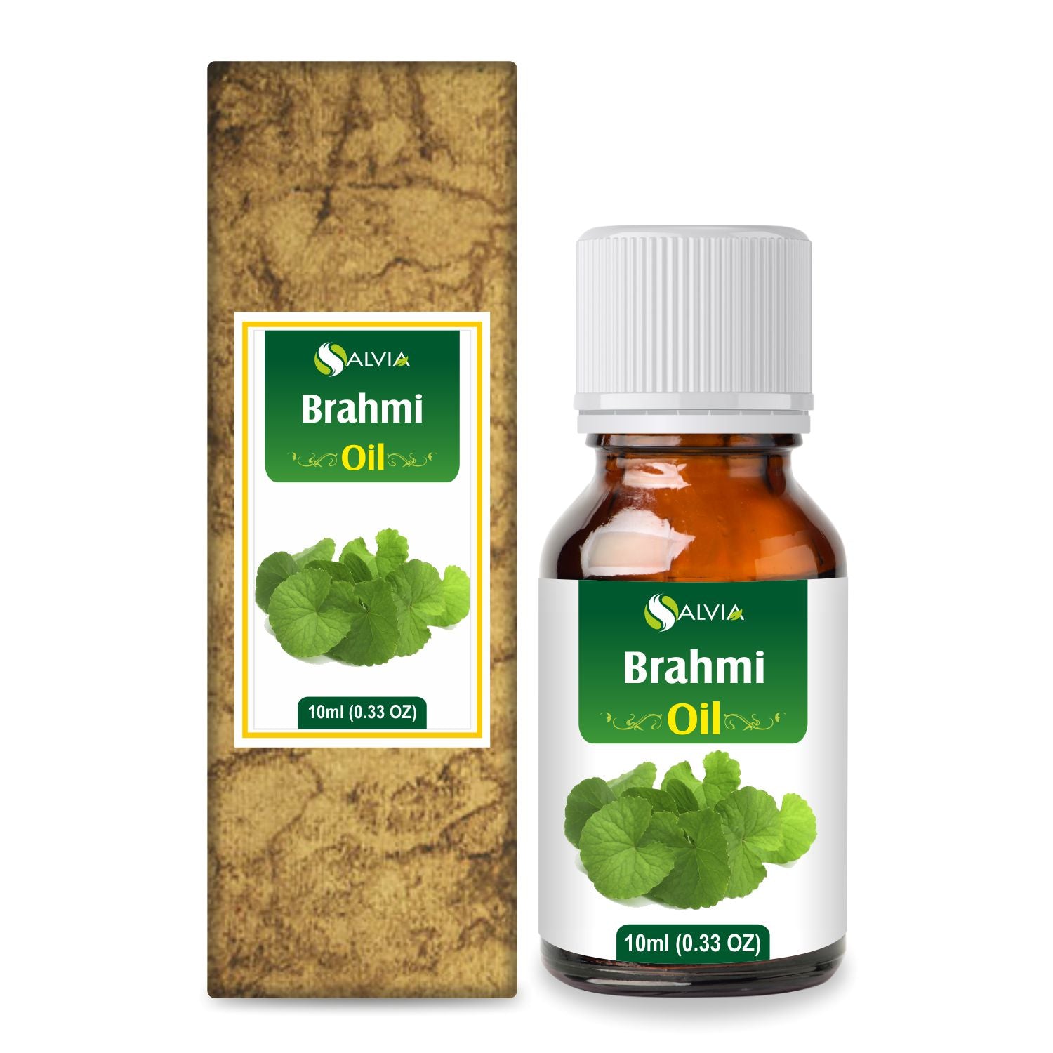 Salvia Brahmi Essential Oil 10ml to 25L, Hair Growth Booster, Follicle Strengthening, Scalp Health