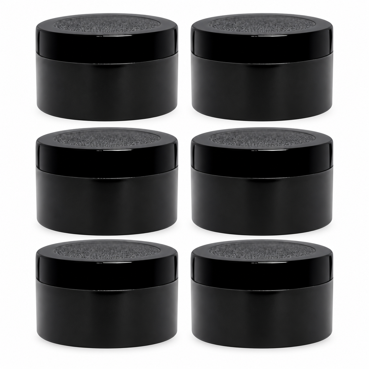 Empty Plastic Container Cosmetic Jar 50gm