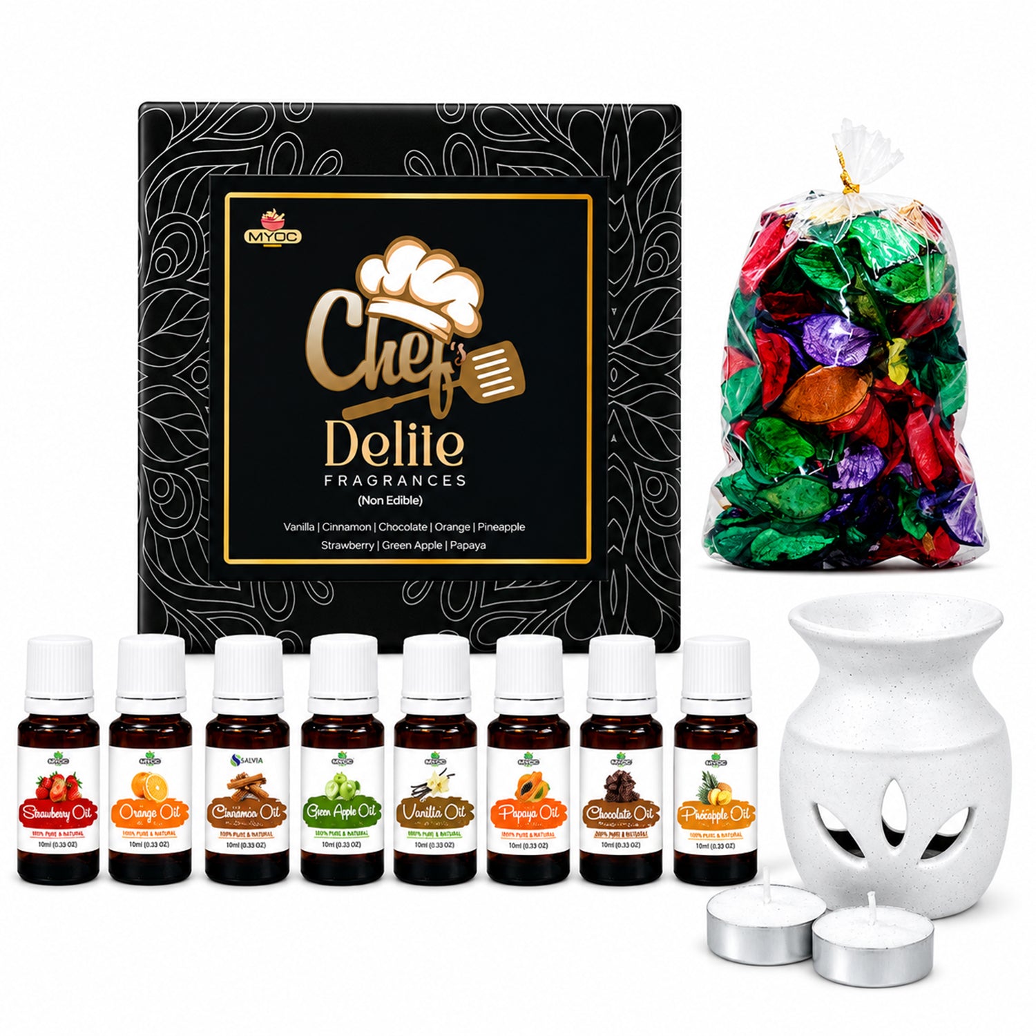 Chef Delite Aroma Diffuser Gift Combo Kit