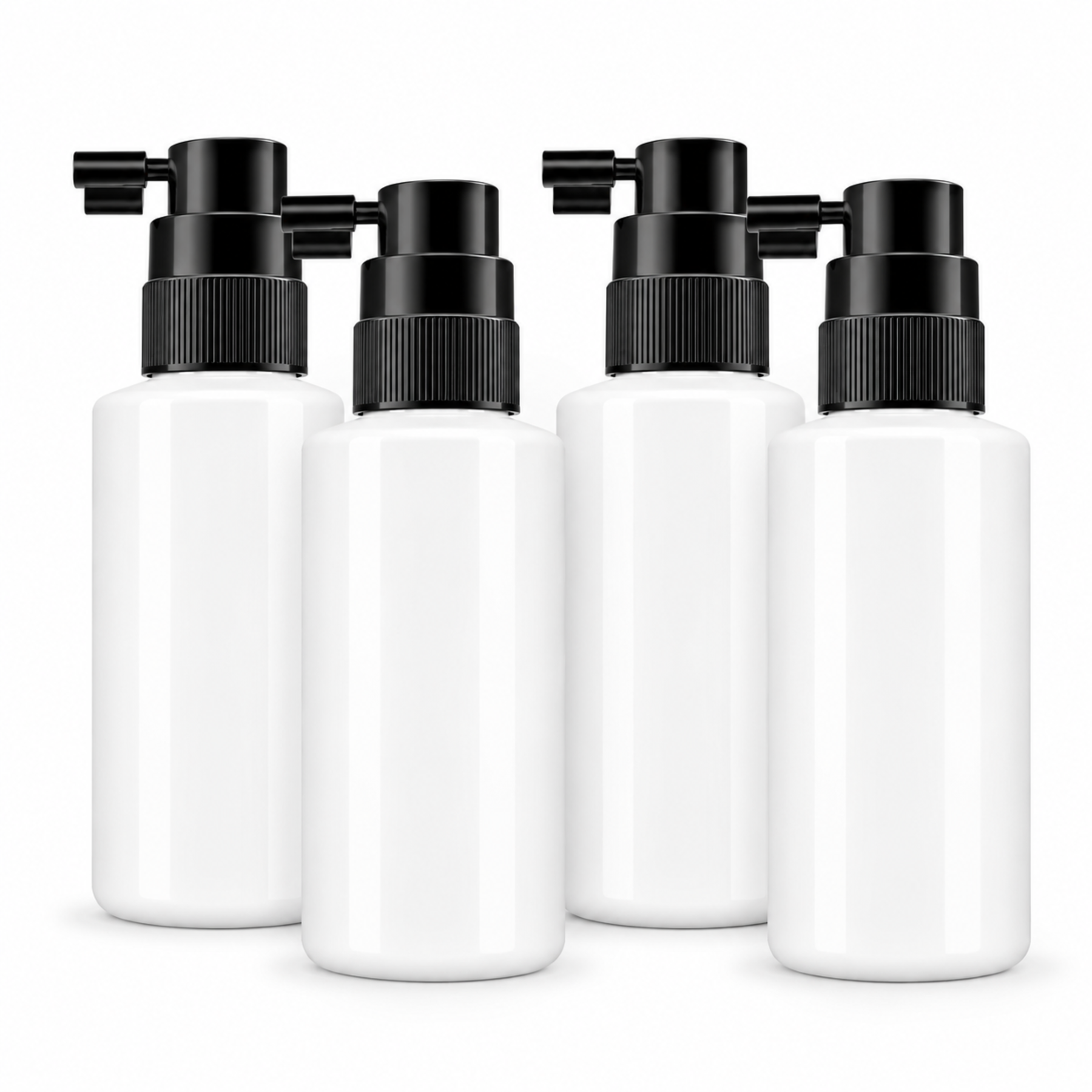 Clear Refillable Pump Bottle 60ml