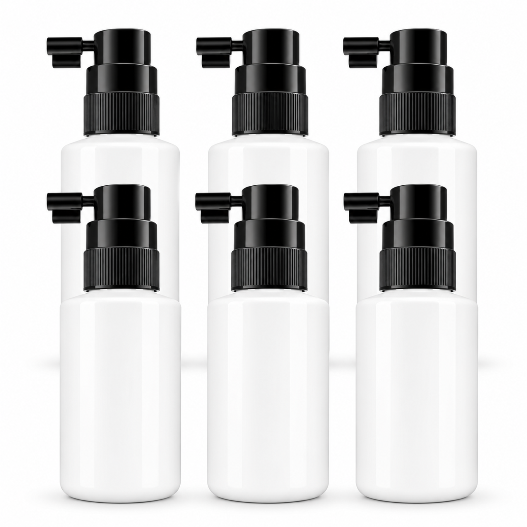 Clear Refillable Pump Bottle 60ml