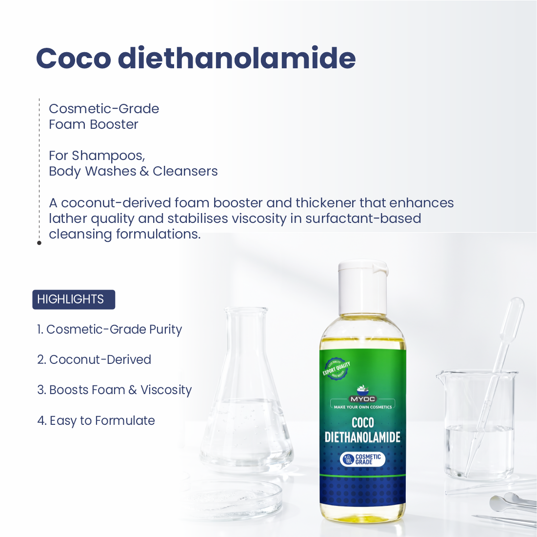 MYOC Coco Diethanol Amide Liquid