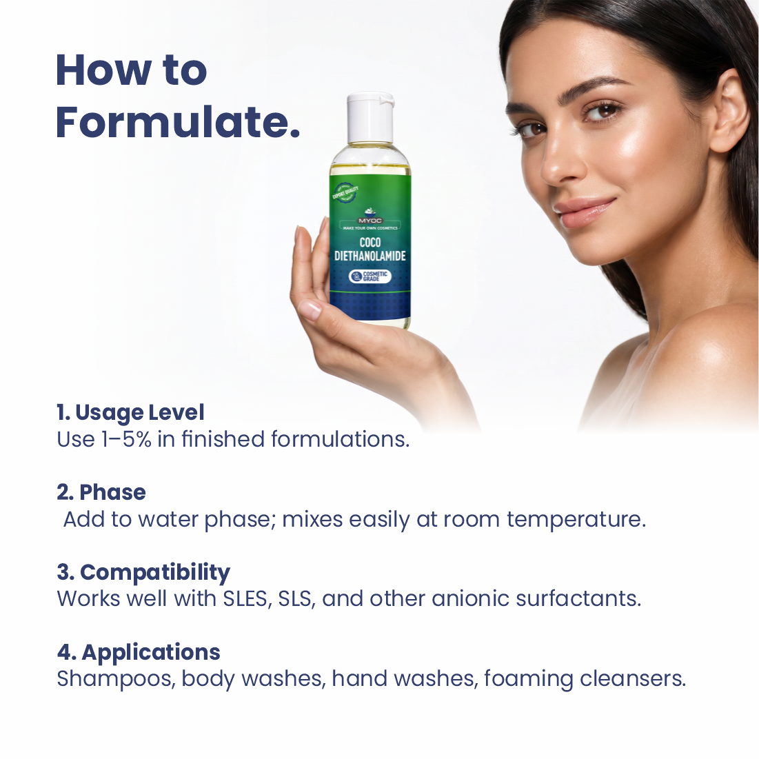 MYOC Coco Diethanol Amide Liquid