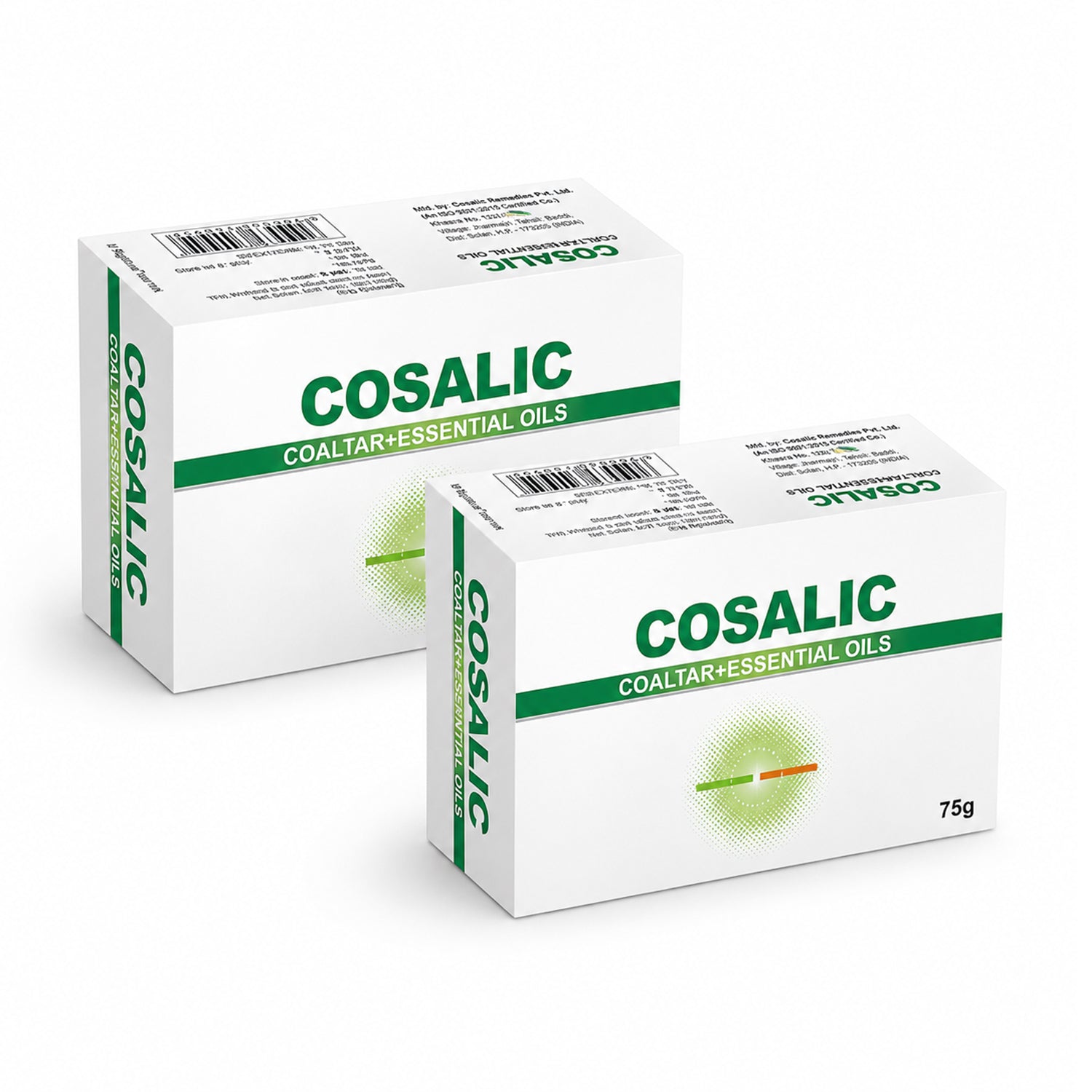 Cosalic Coaltar Soap and Solution Combo