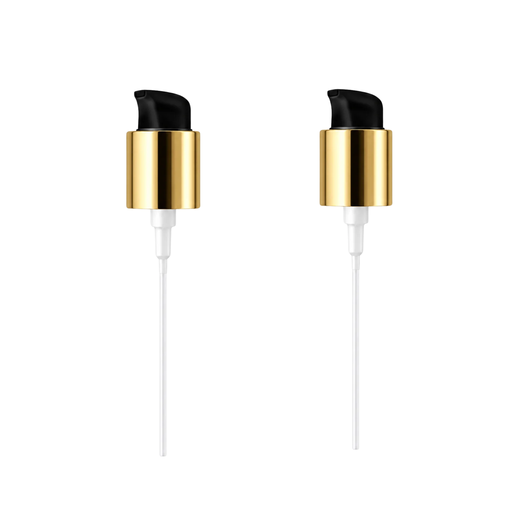 Gold Pump Dispenser Bottles 100ml