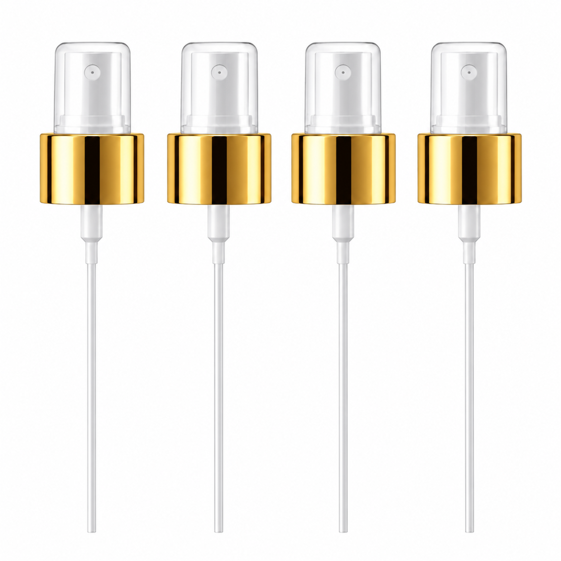 Gold Pump Dispenser 100ml