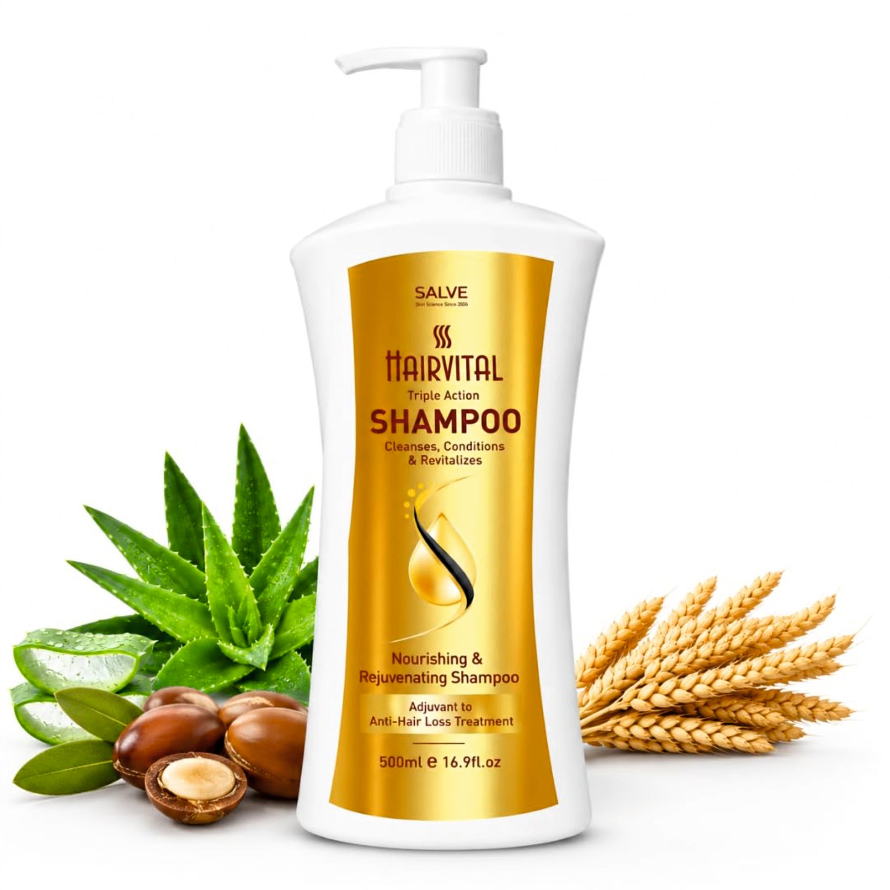 Hairvital Triple Action Shampoo 500ml