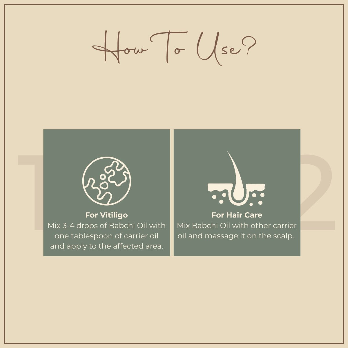 For Hair care