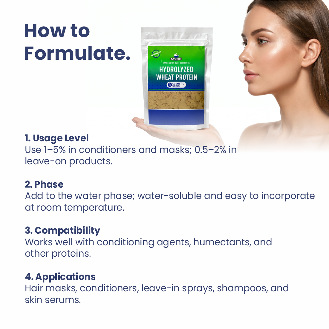 Hydrolysed wheat protein
