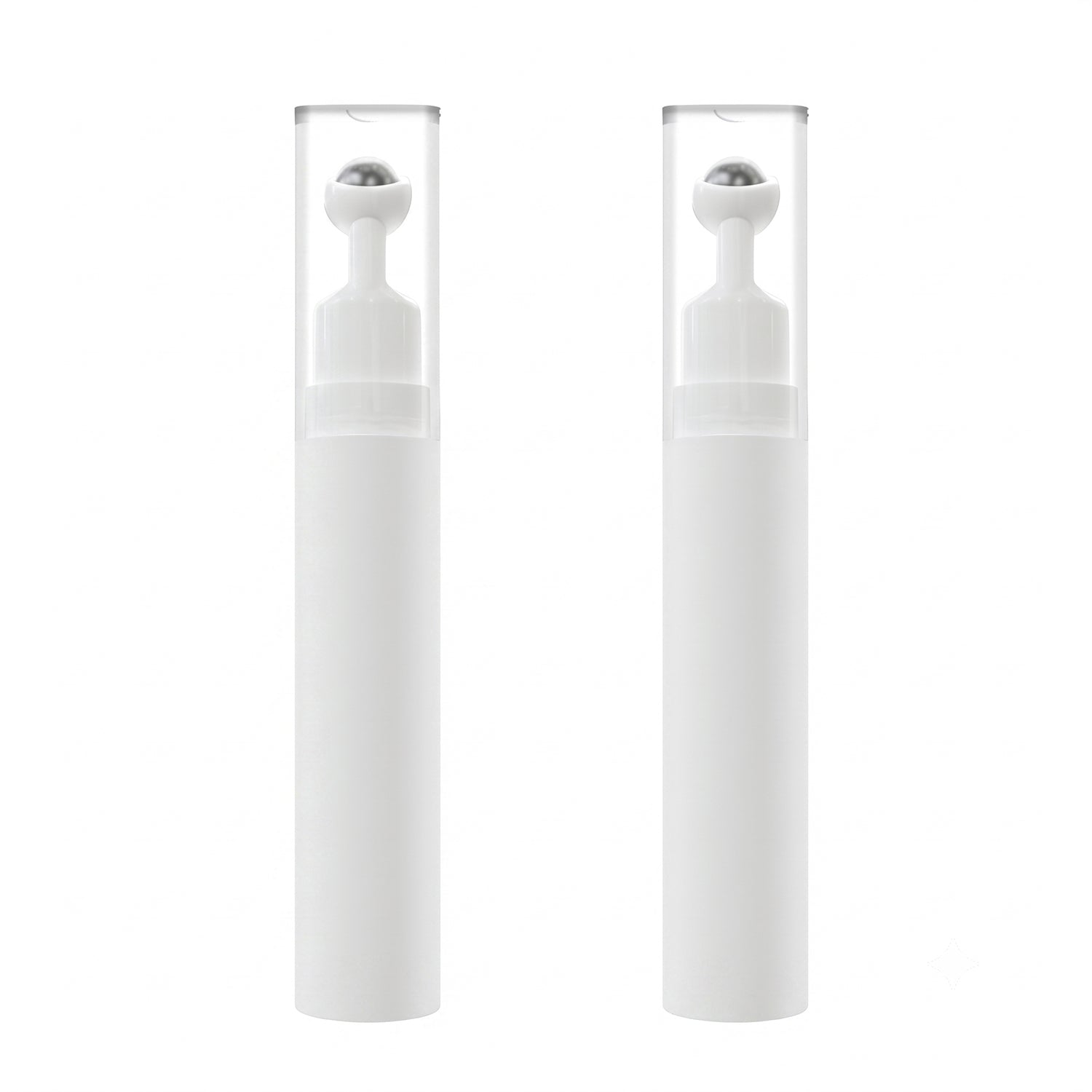 MYOC Empty Roll On Bottle with Metal Roller-ball Massager