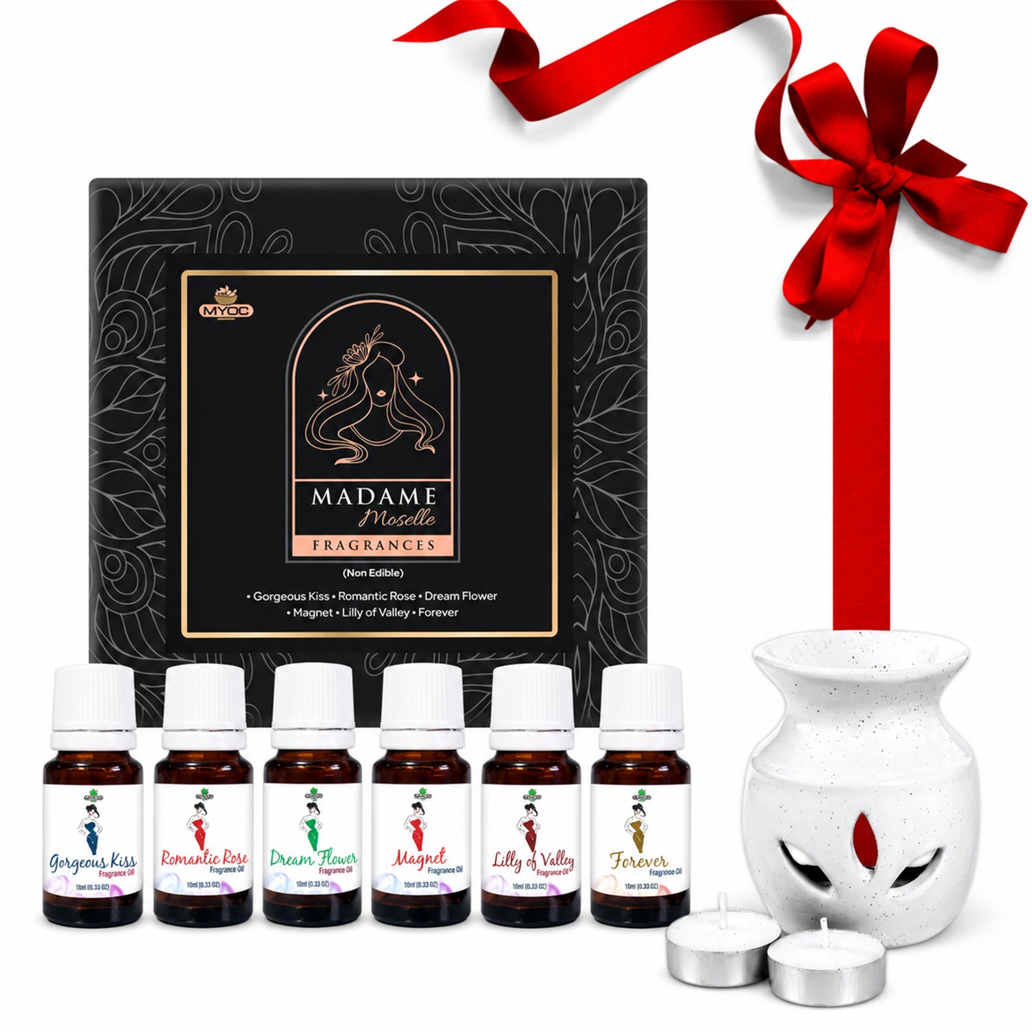 Madame Moselle Fragrance Gift Set of Aroma Oils for a Diffuser