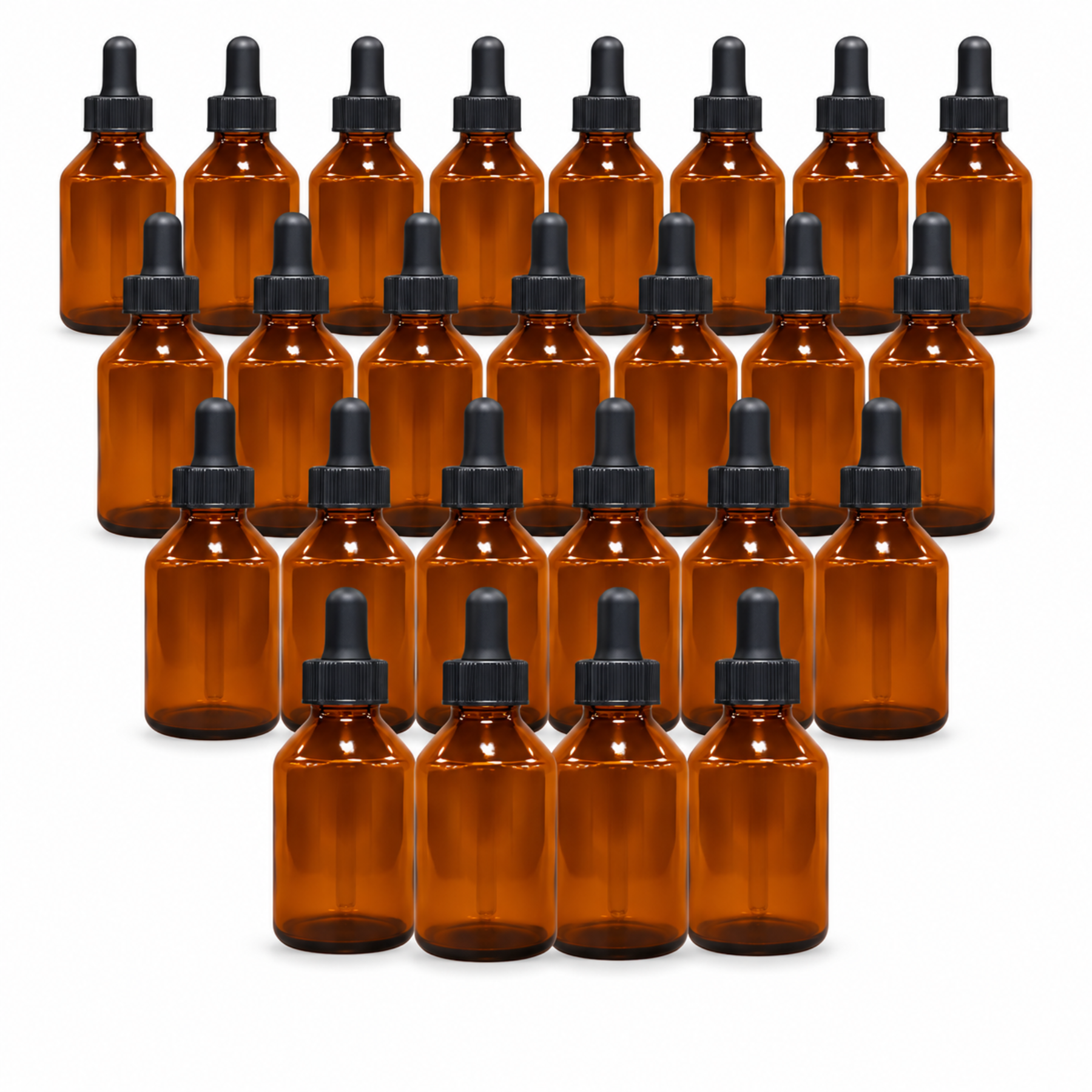 AMBER GLASS BOTTLE 100ml 25MM MOUTH