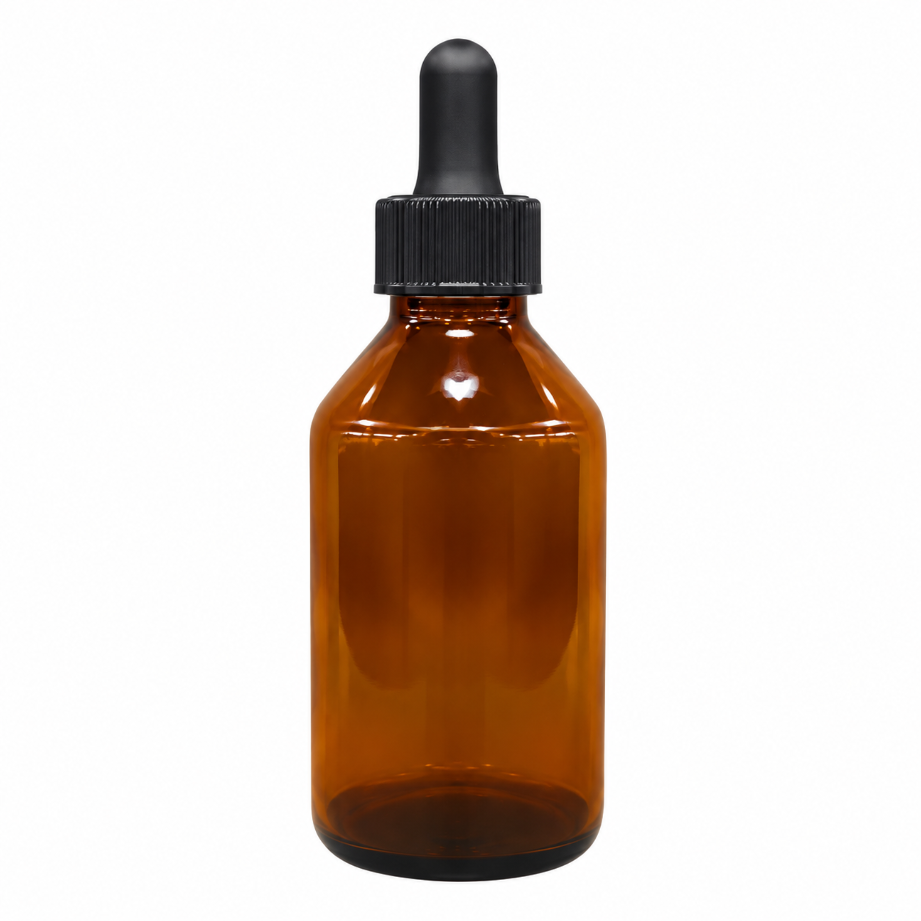 AMBER GLASS BOTTLE 100ml 25MM MOUTH