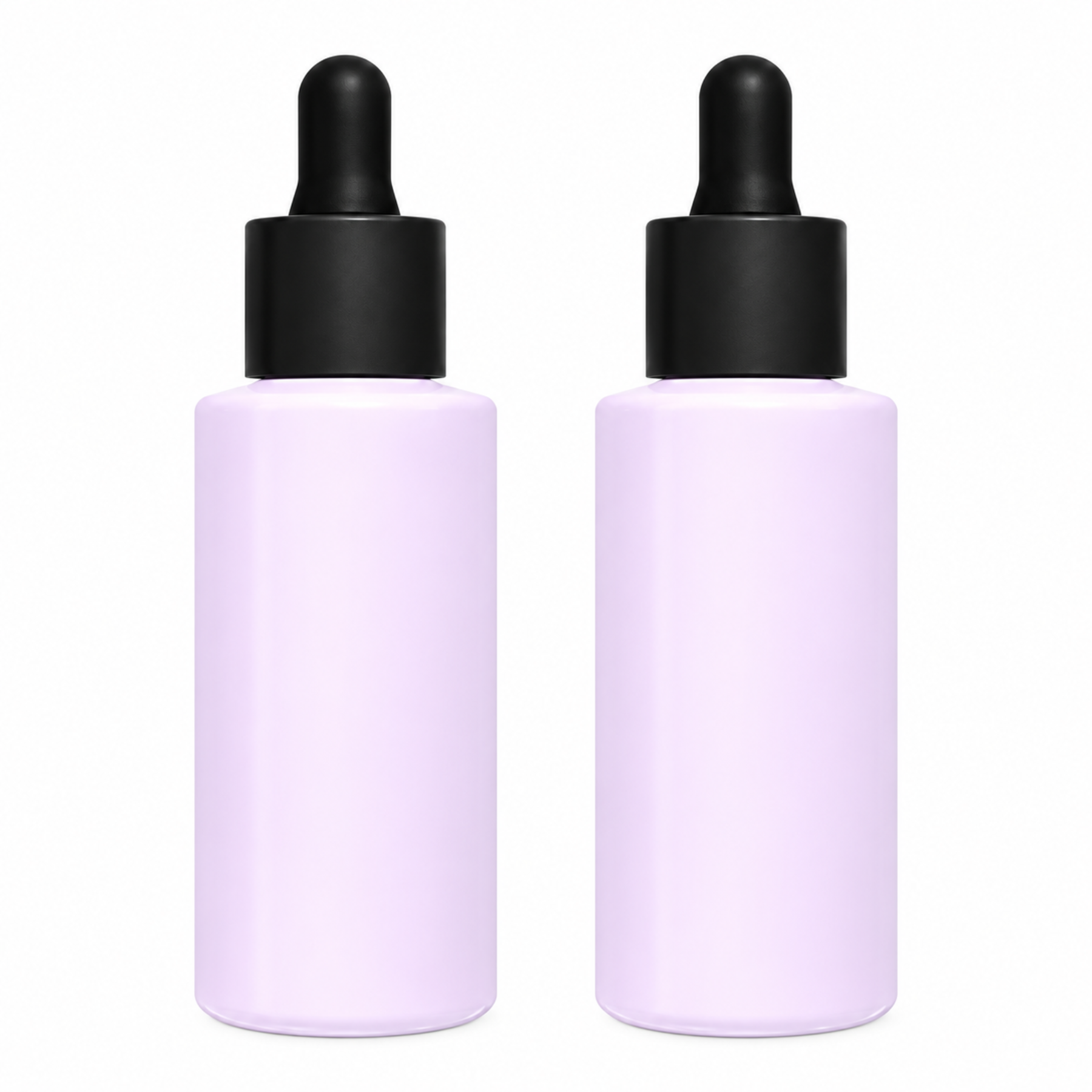 Frosted Glass Dropper Bottle for Essential Oils 50 ML