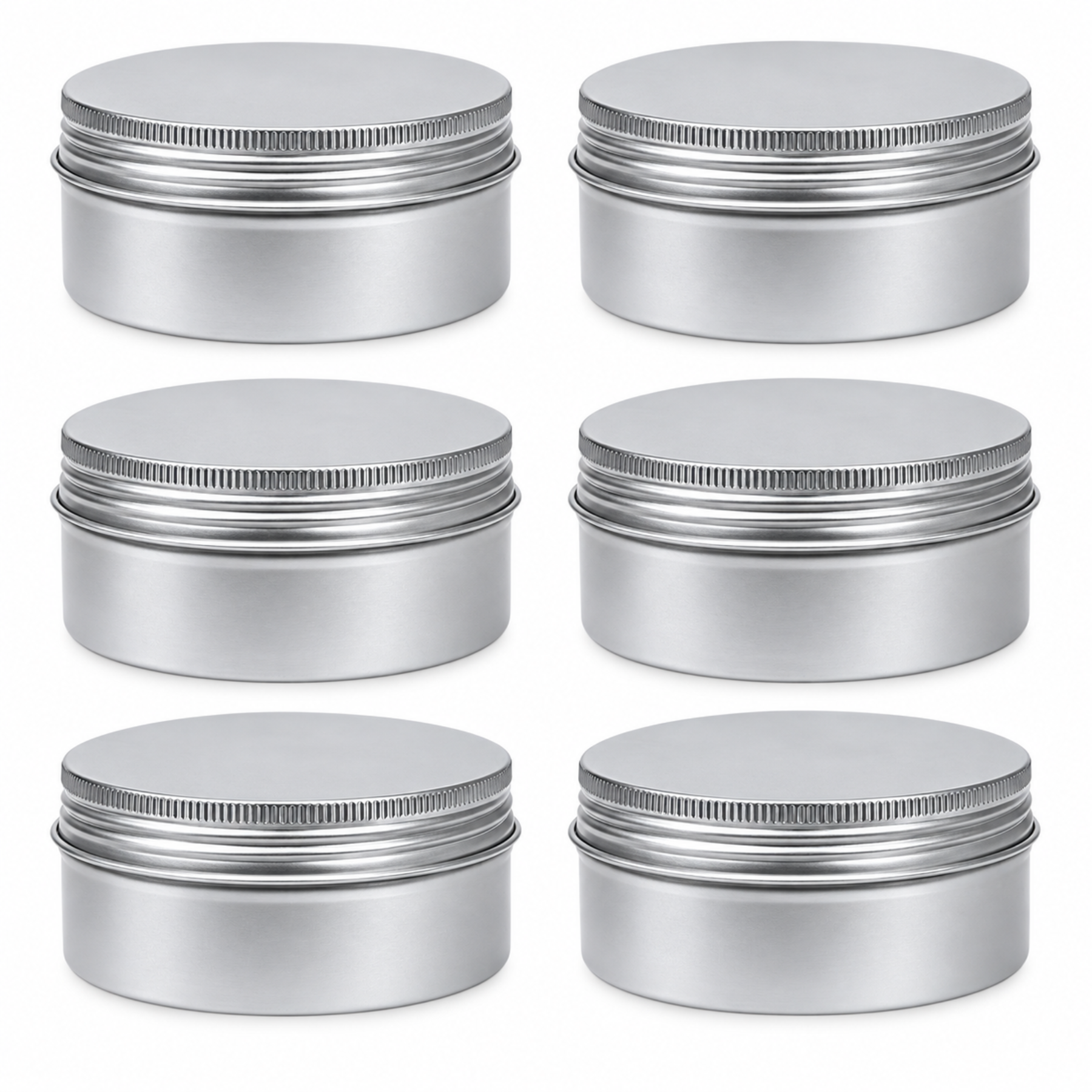 Refillable Aluminum Tin Jar- 100g