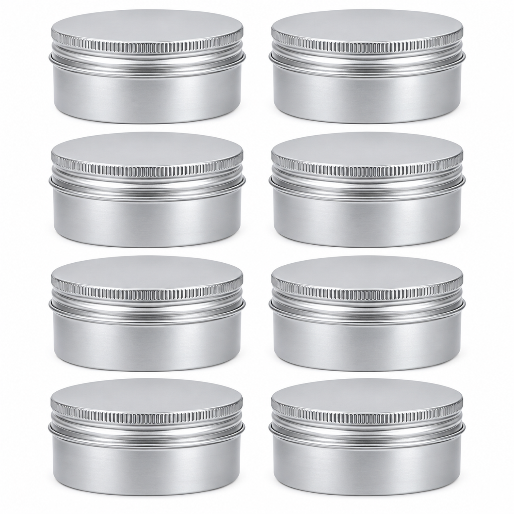 Refillable Aluminum Tin Jar- 100g