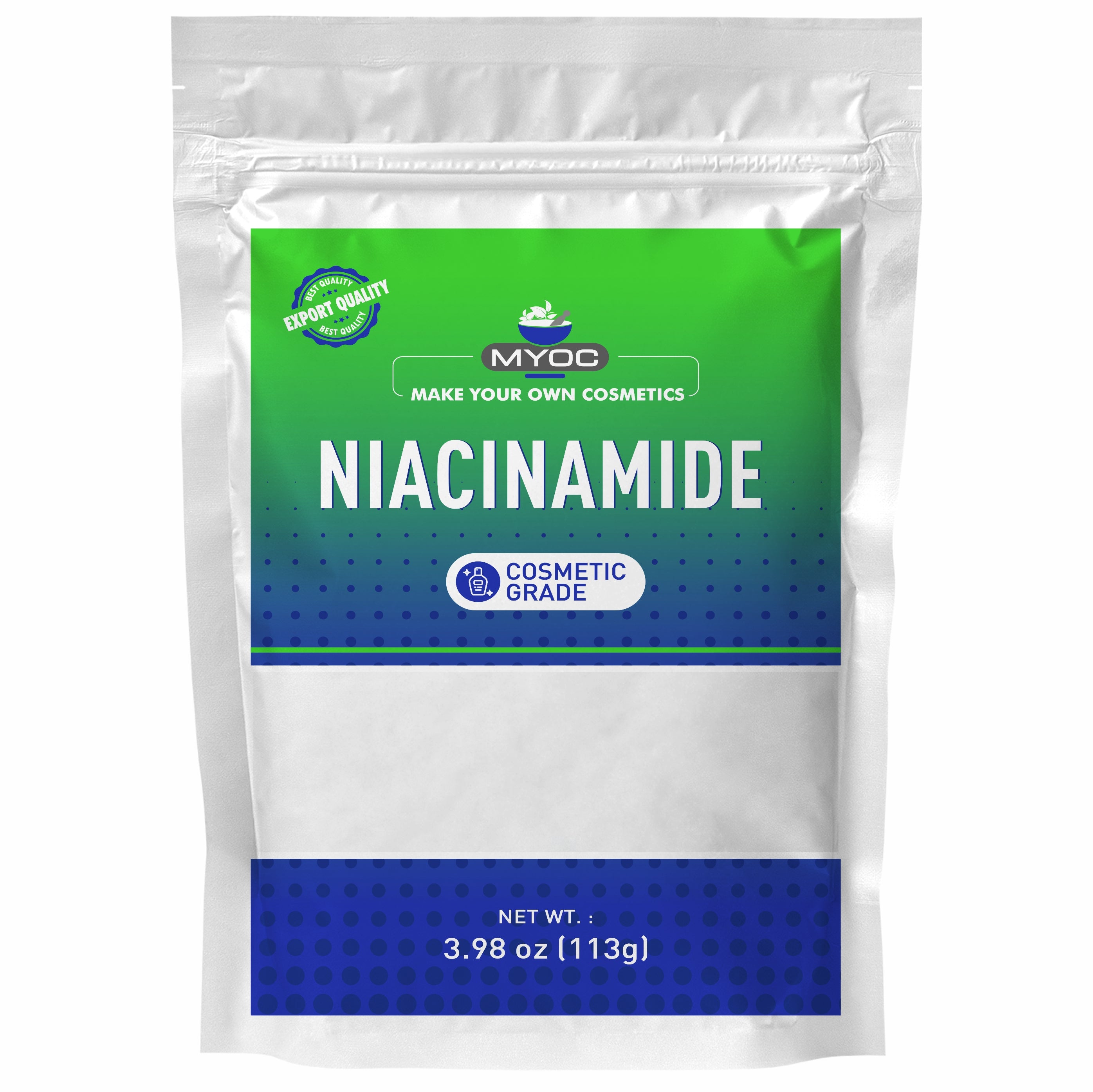 MYOC Niacinamide (Vitamin B3) Powder, Oil Control, Barrier Repair, Pore Minimizer