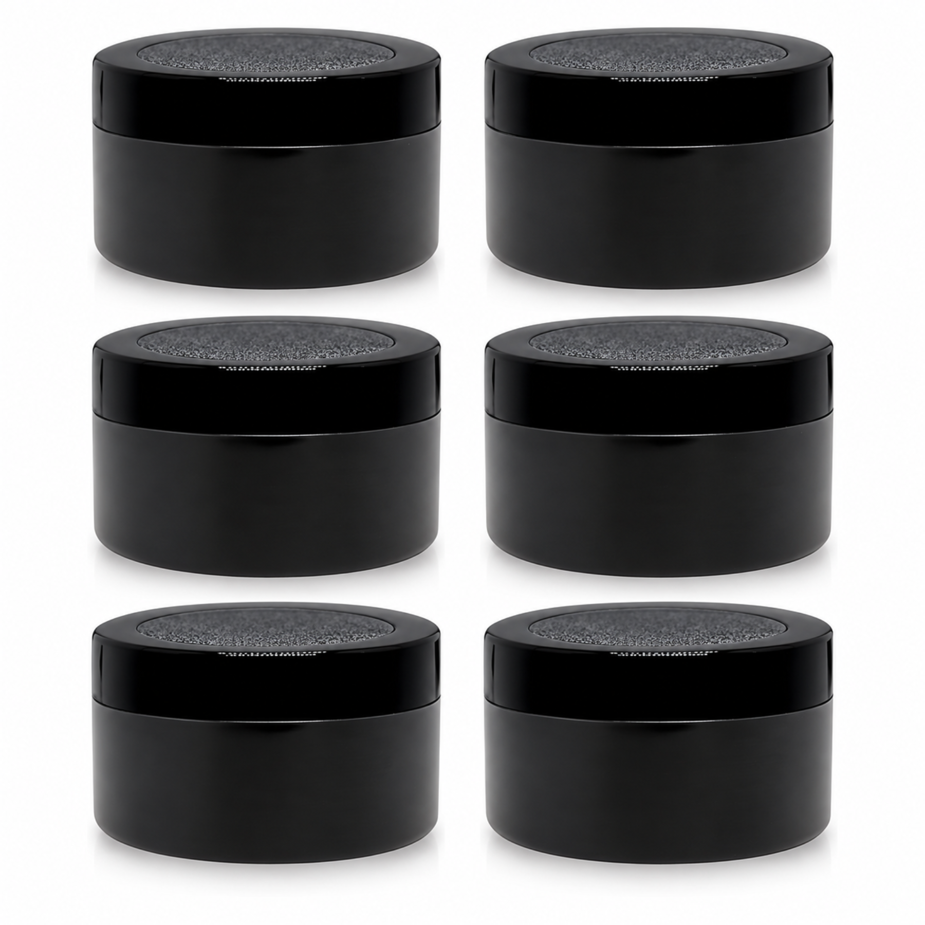 Plastic container cosmetic jar 100 gm