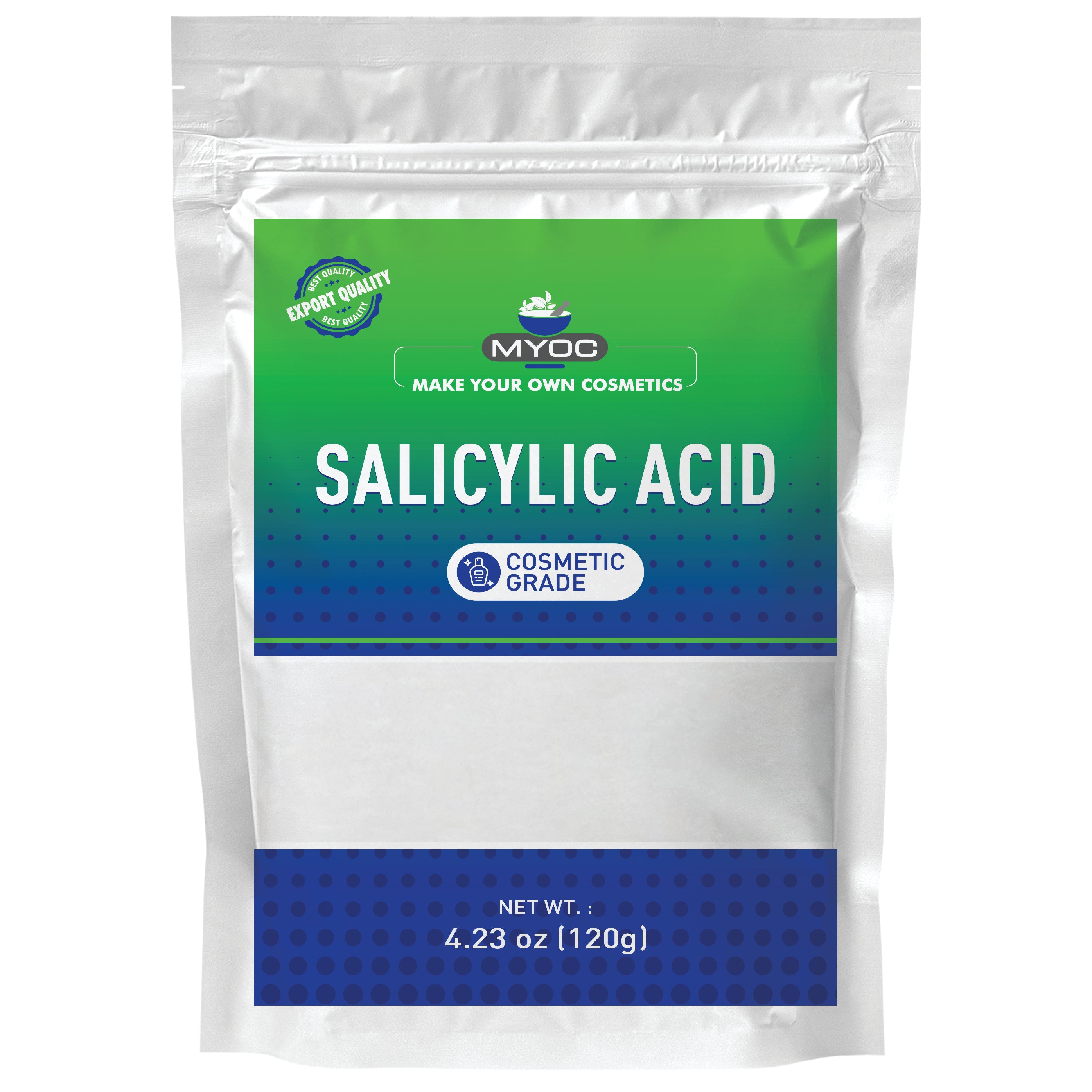 MYOC Salicylic Acid Powder, Acne Control, Pore Exfoliation, BHA Formula