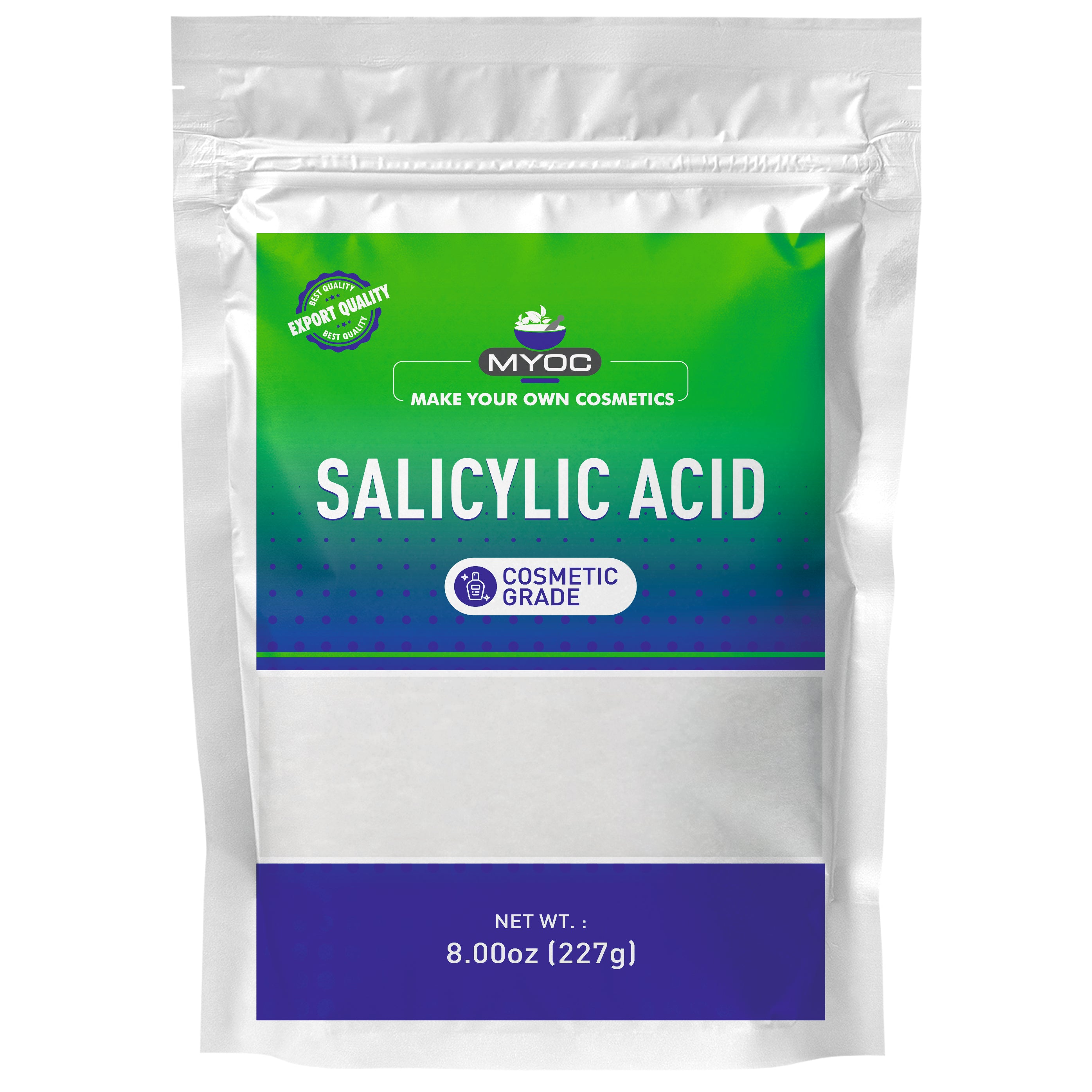 MYOC Salicylic Acid Powder, Acne Control, Pore Exfoliation, BHA Formula