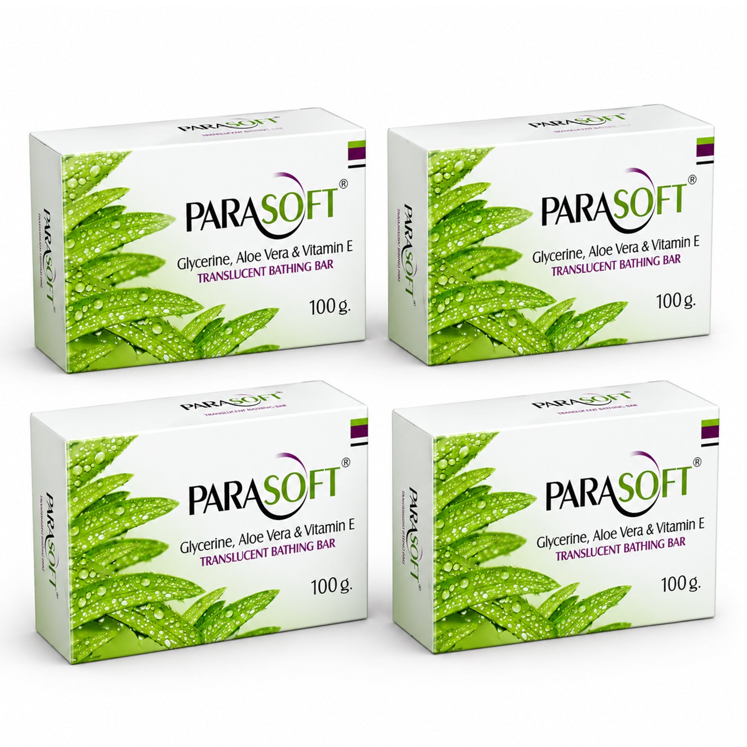 Salve Parasoft Soap 4x100g (Pack)