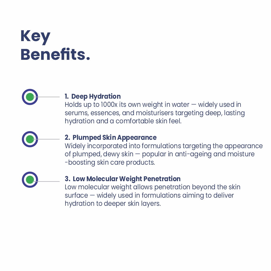 MYOC Sodium Hyaluronate Powder
