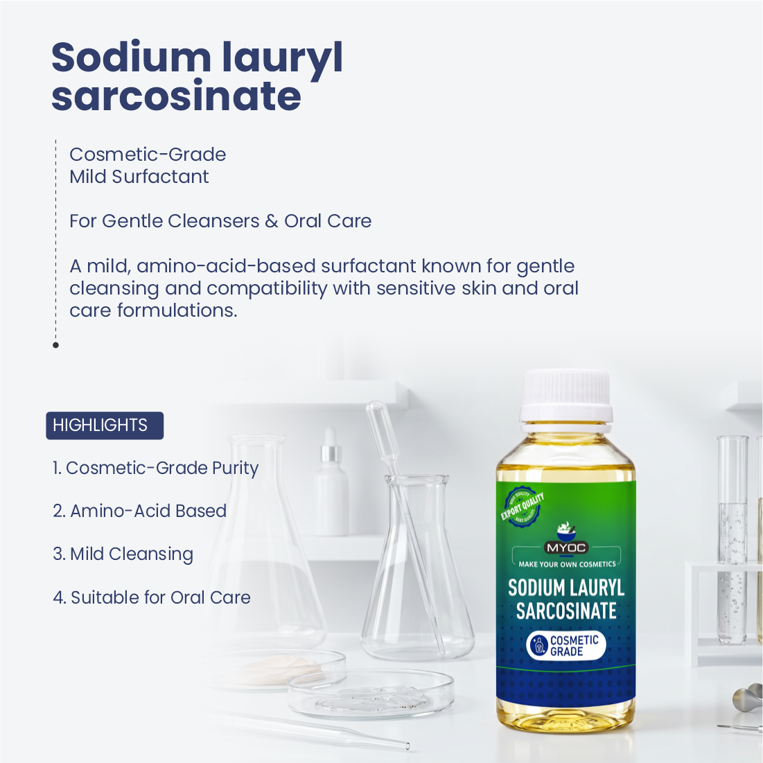 Sodium Lauryl Sarcosinate Liquid