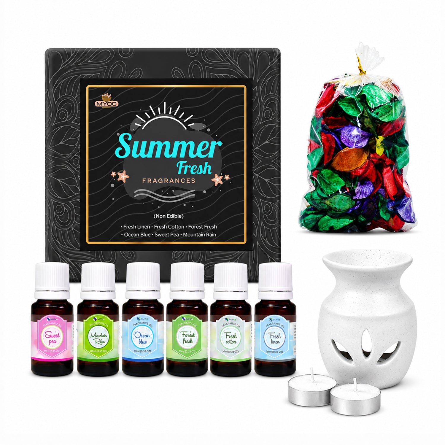 Summer Fresh Diffuser Gift Combo Kit
