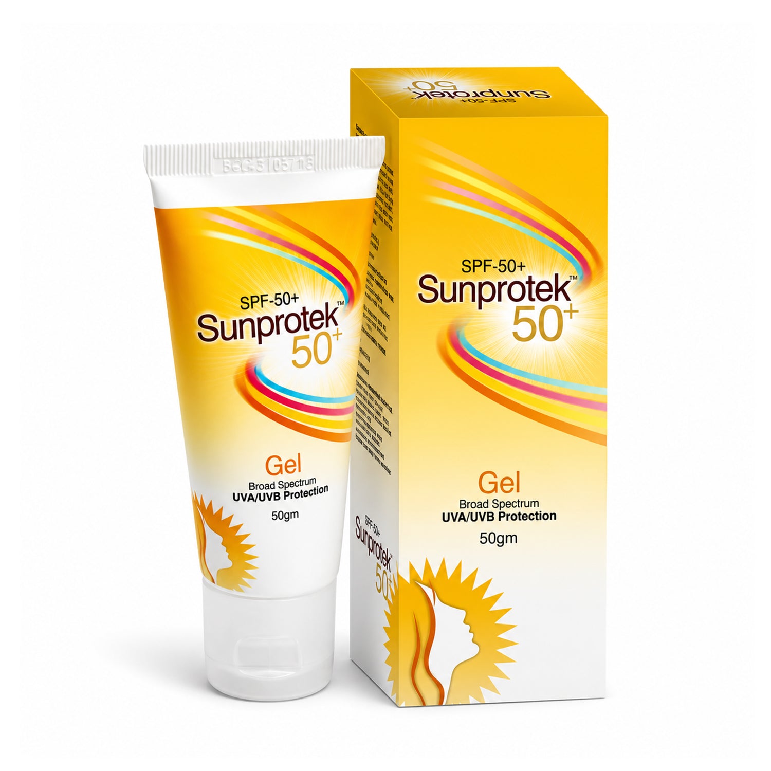 Sunprotek SPF 50+ Sunscreen Gel With UVA/UVB protection
